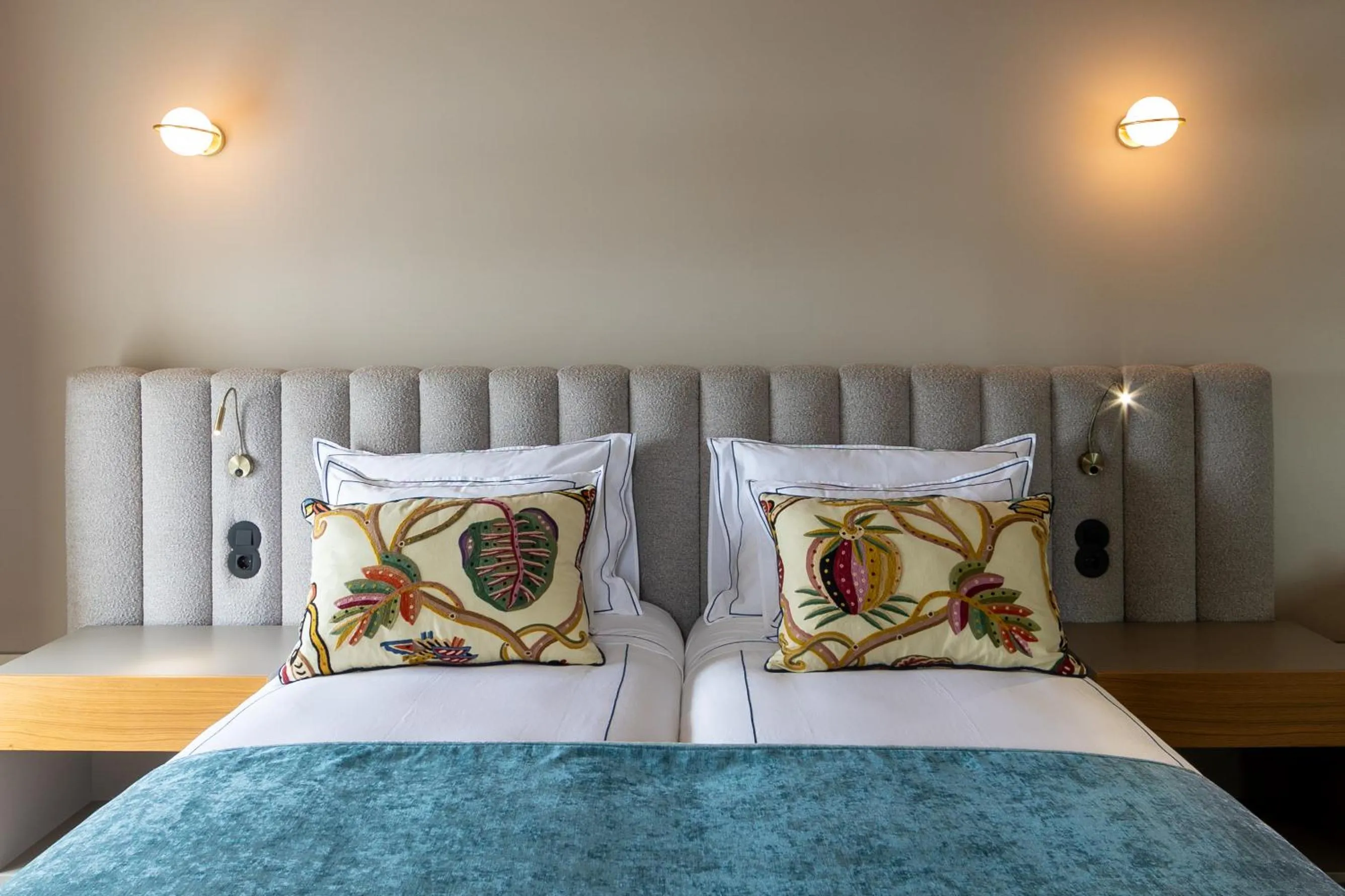 Bedroom in Maison Bleue