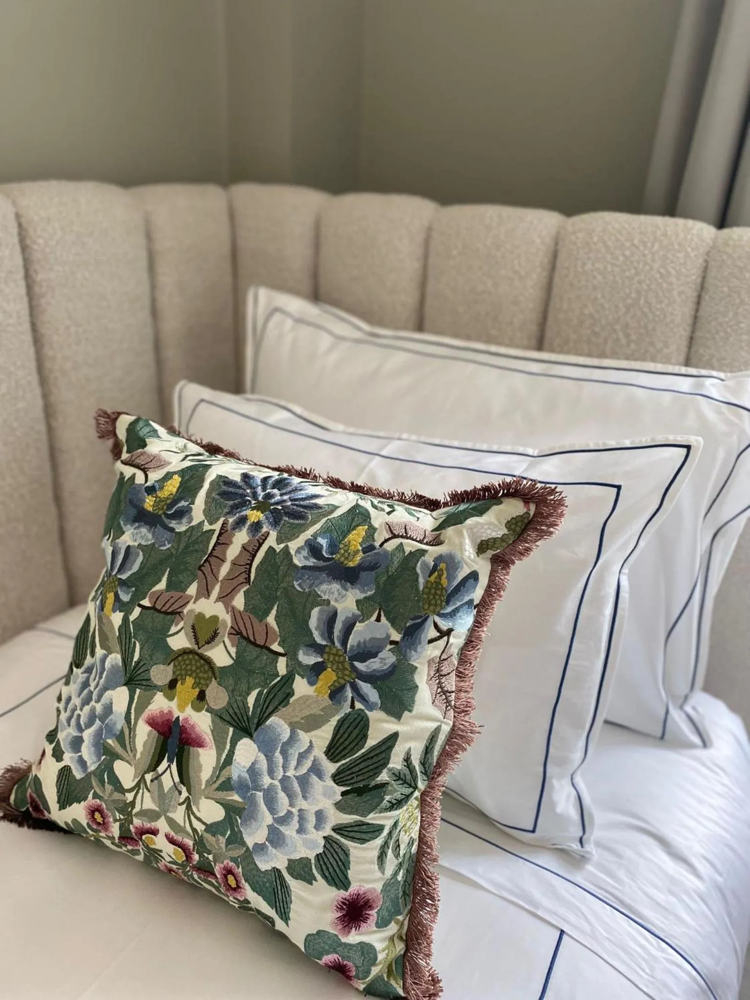 Bedroom in Maison Bleue