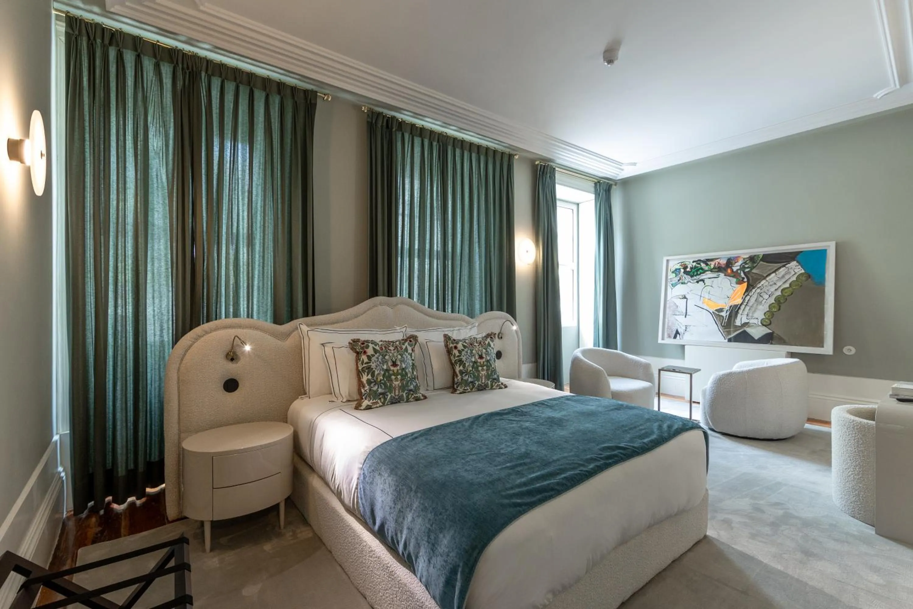 Bedroom in Maison Bleue