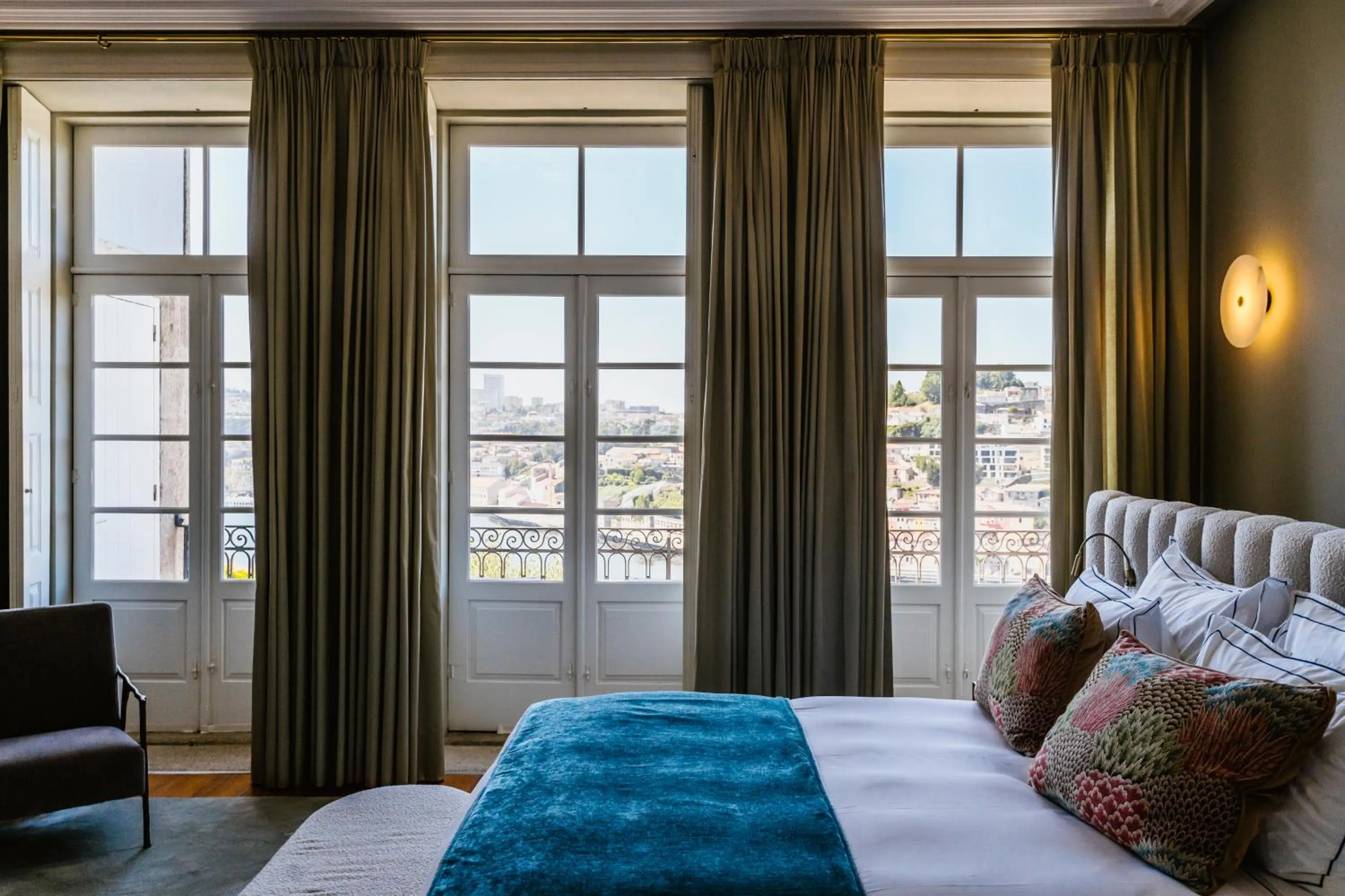 Bedroom in Maison Bleue