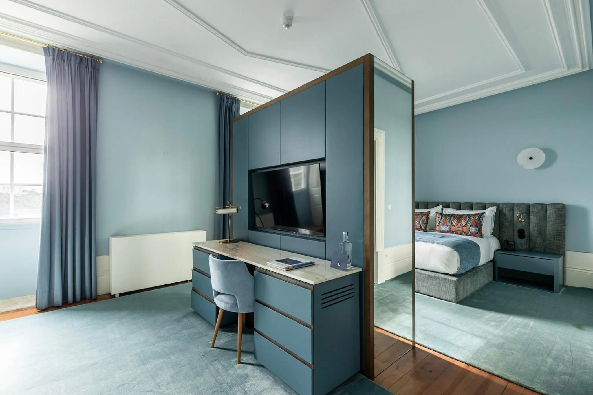 Bedroom in Maison Bleue