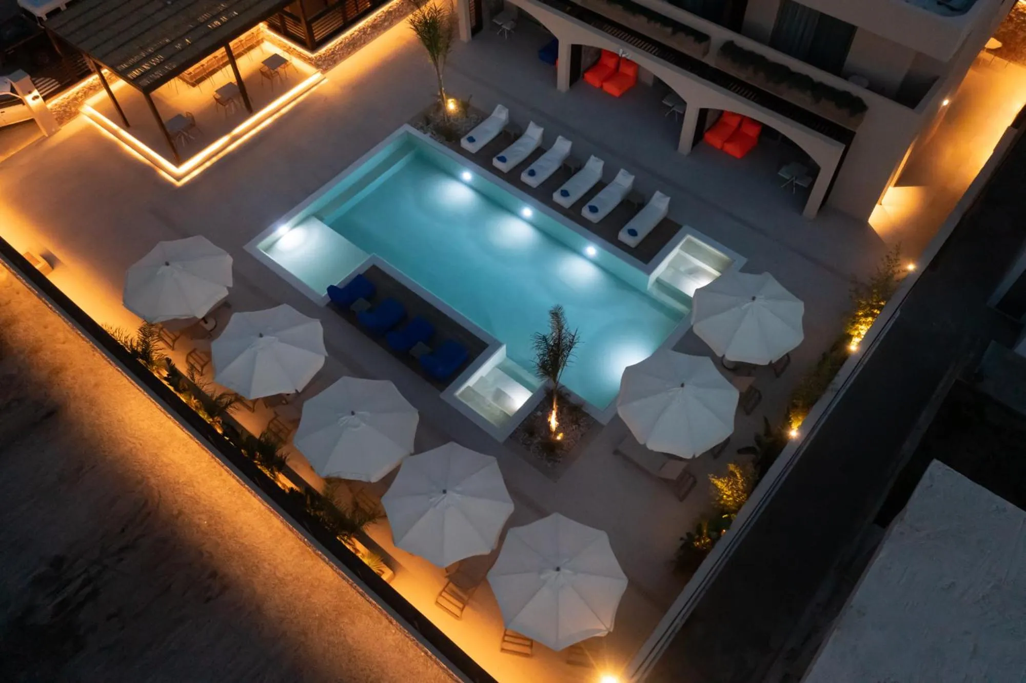Swimming pool in Prasonisi Light House Boutique Hotel
