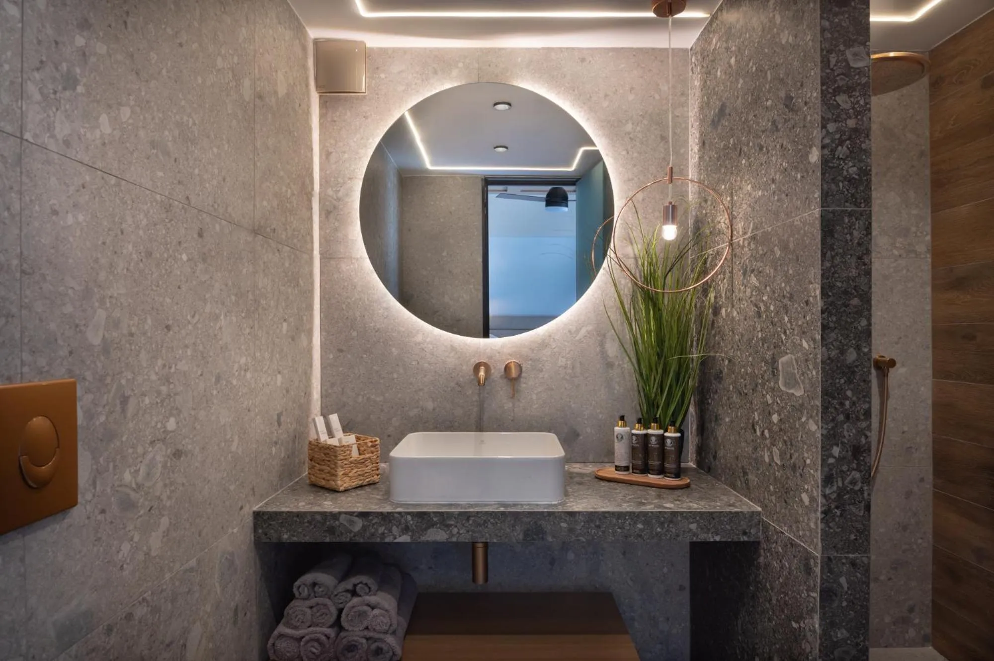 Bathroom in Prasonisi Light House Boutique Hotel