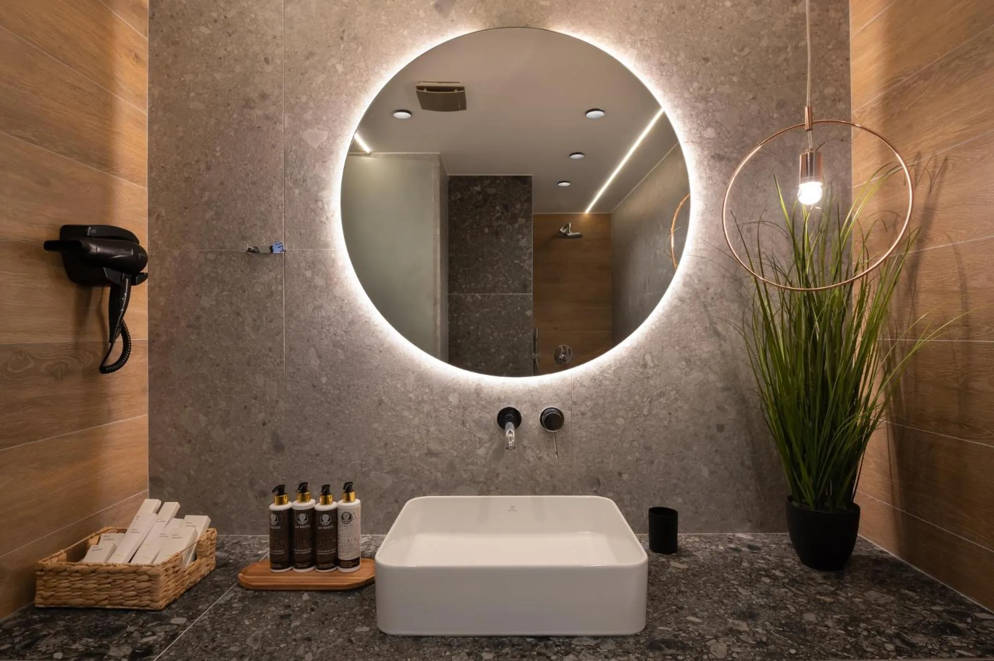 Bathroom in Prasonisi Light House Boutique Hotel