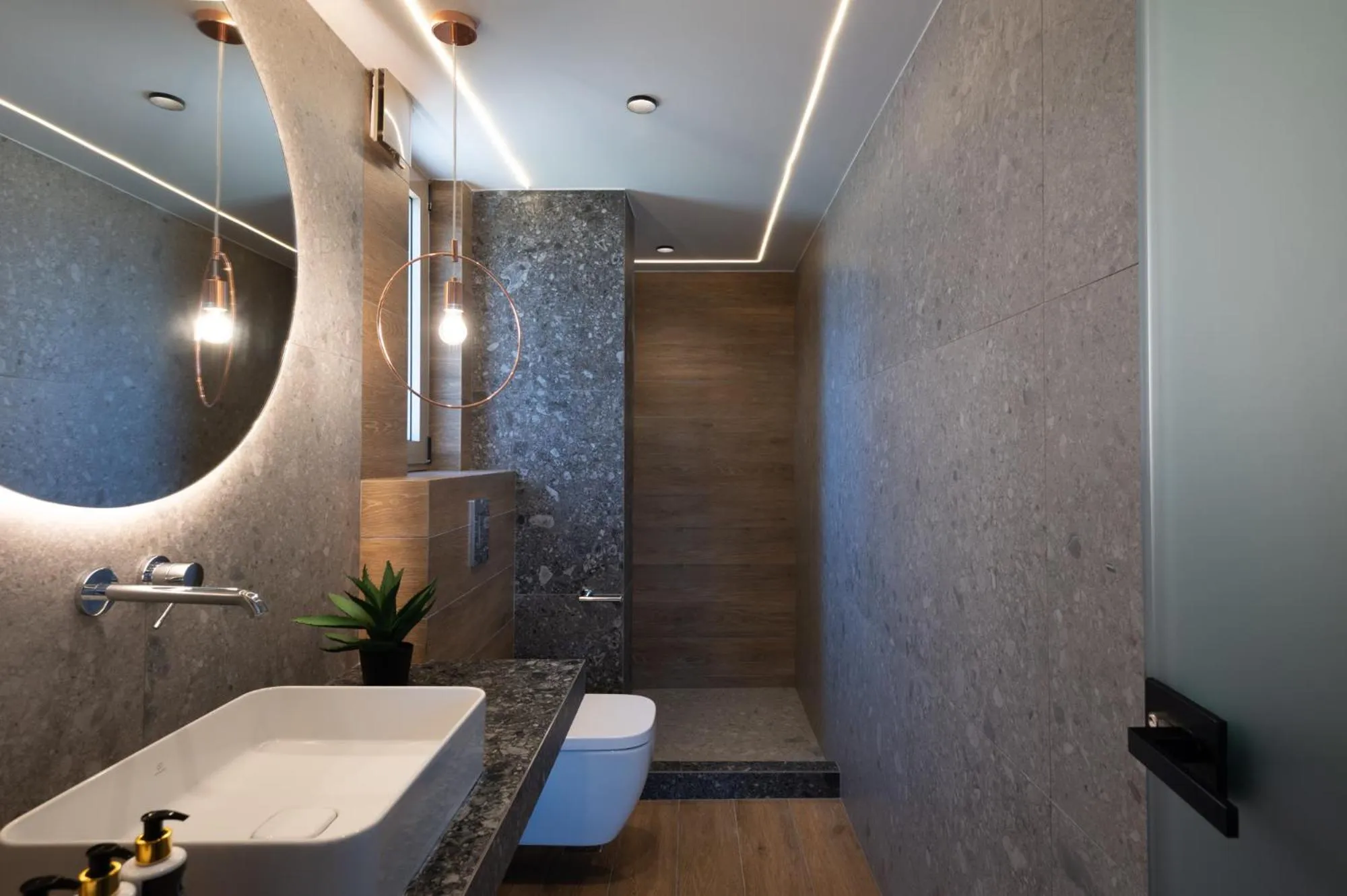 Bathroom in Prasonisi Light House Boutique Hotel