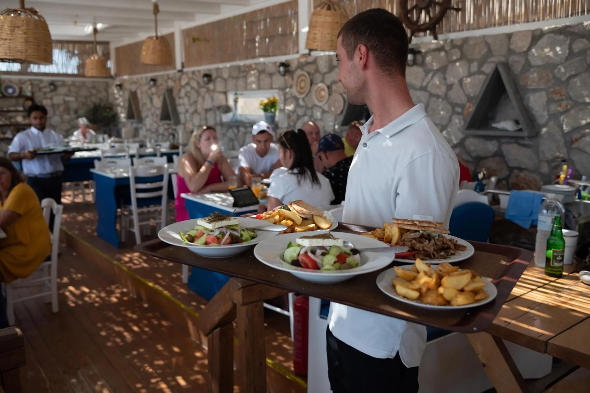 Restaurant/places to eat in Prasonisi Light House Boutique Hotel