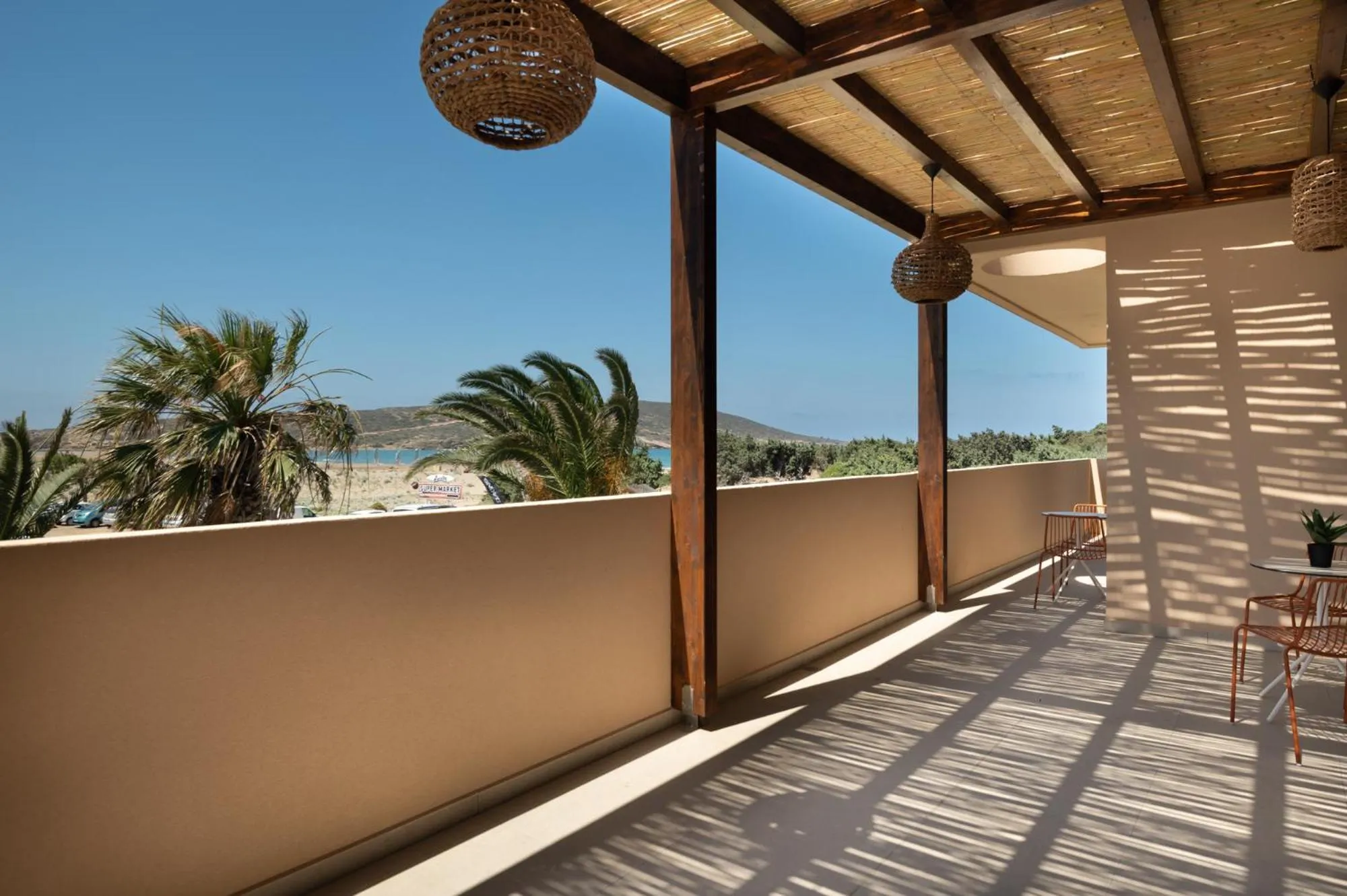 Balcony/Terrace in Prasonisi Light House Boutique Hotel