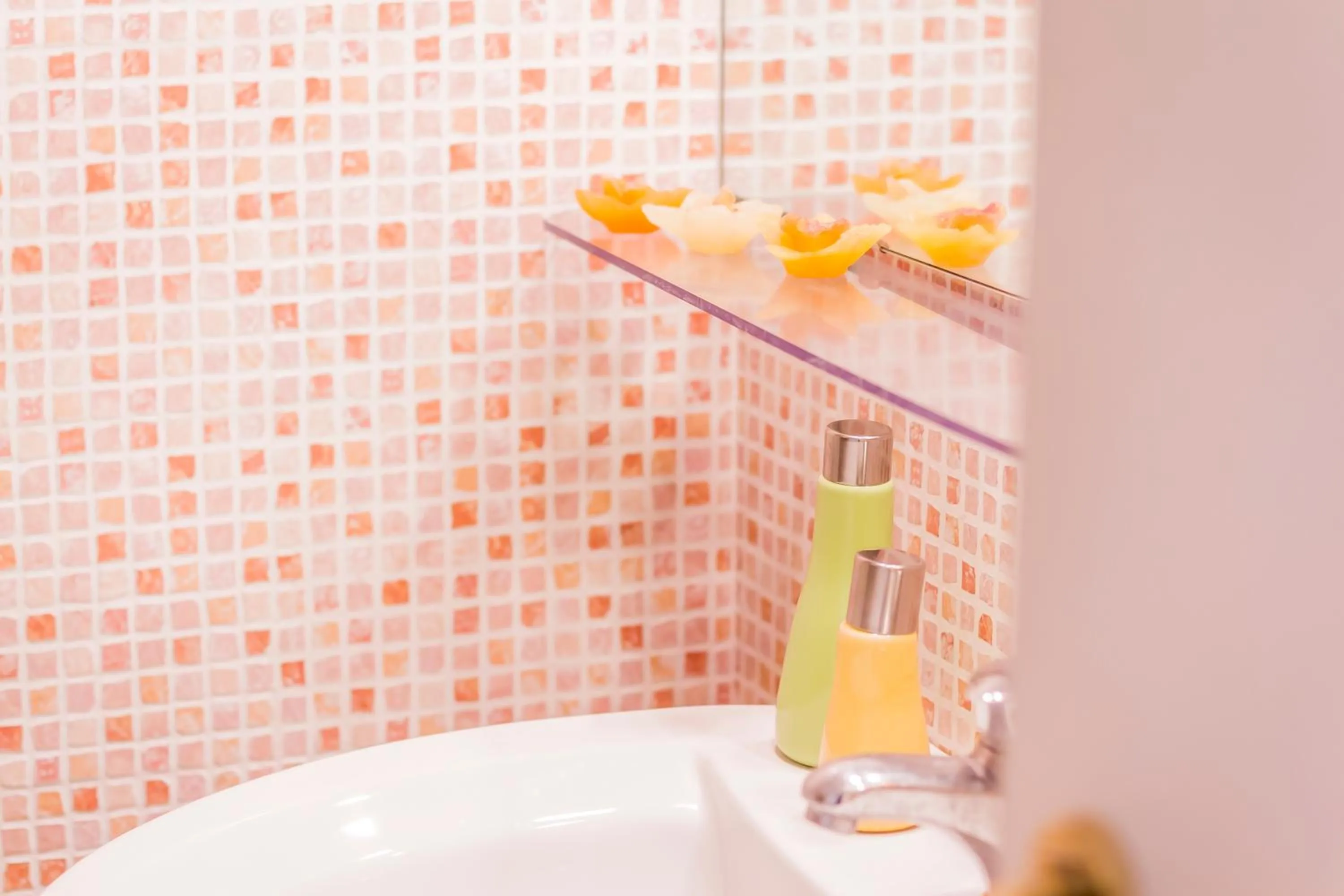 Decorative detail in Mandarinoarancio