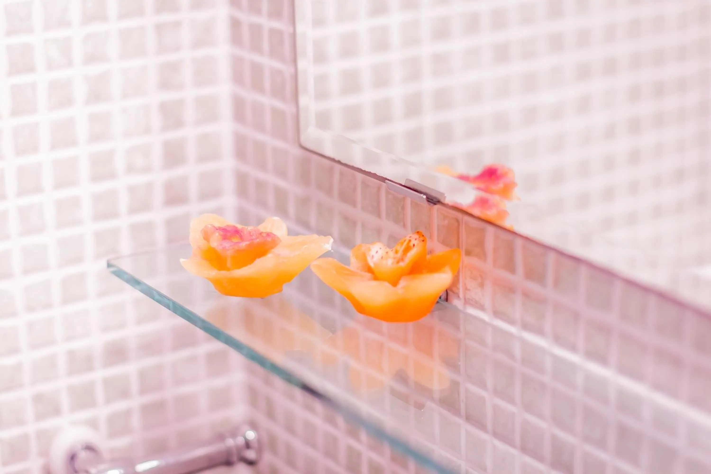 Decorative detail in Mandarinoarancio