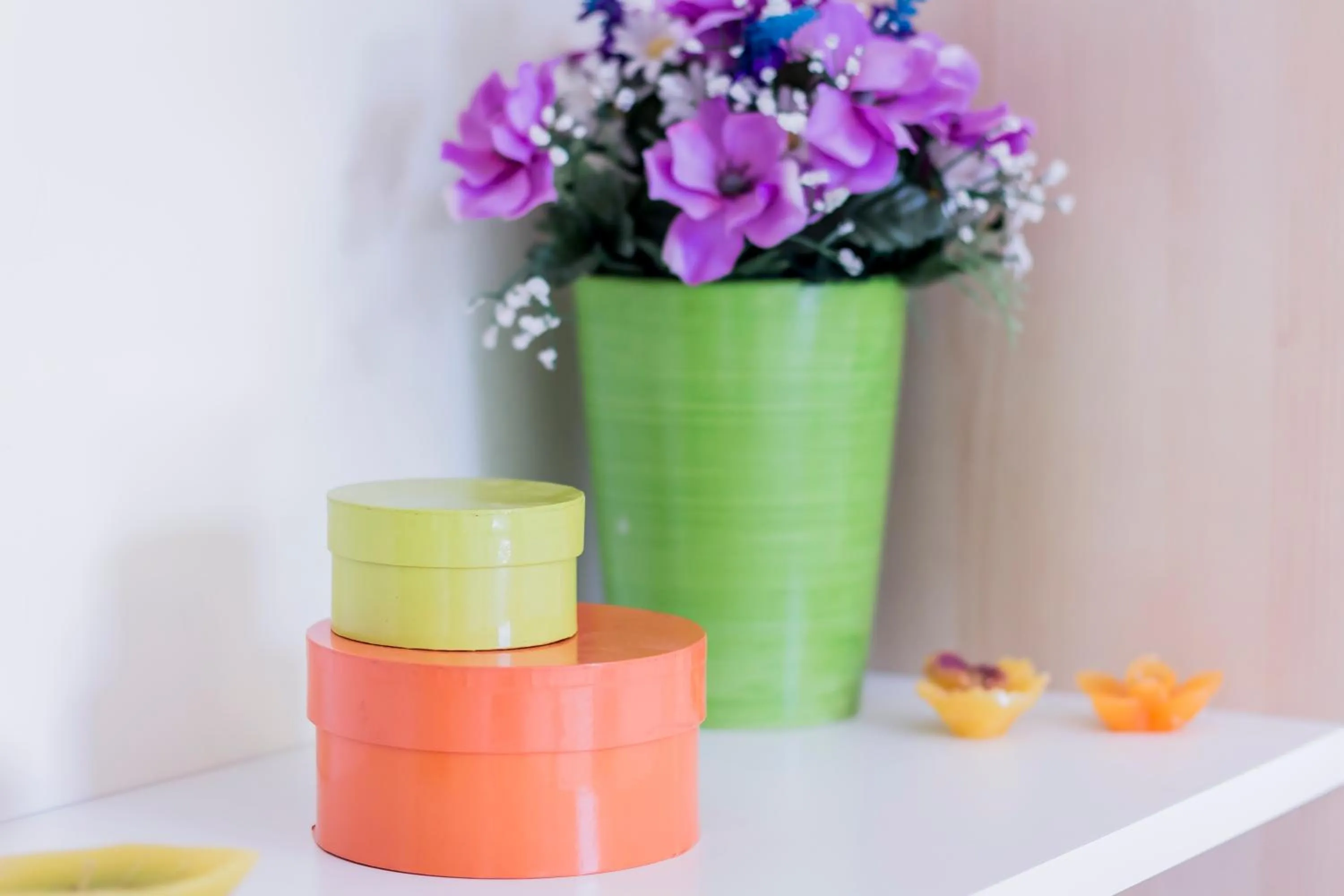 Decorative detail in Mandarinoarancio