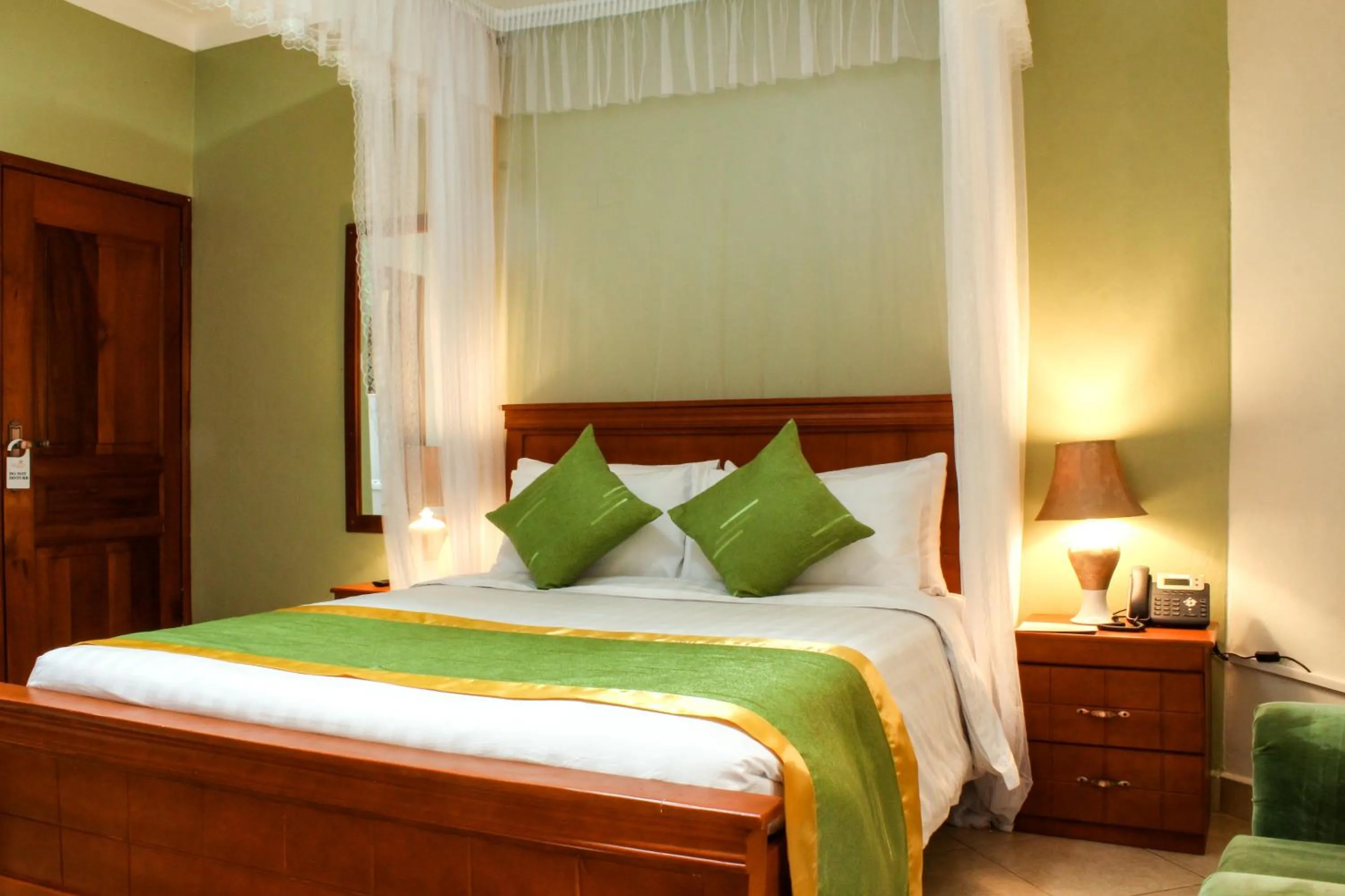 Bed in Excelsis Garden Hotels - Kampala