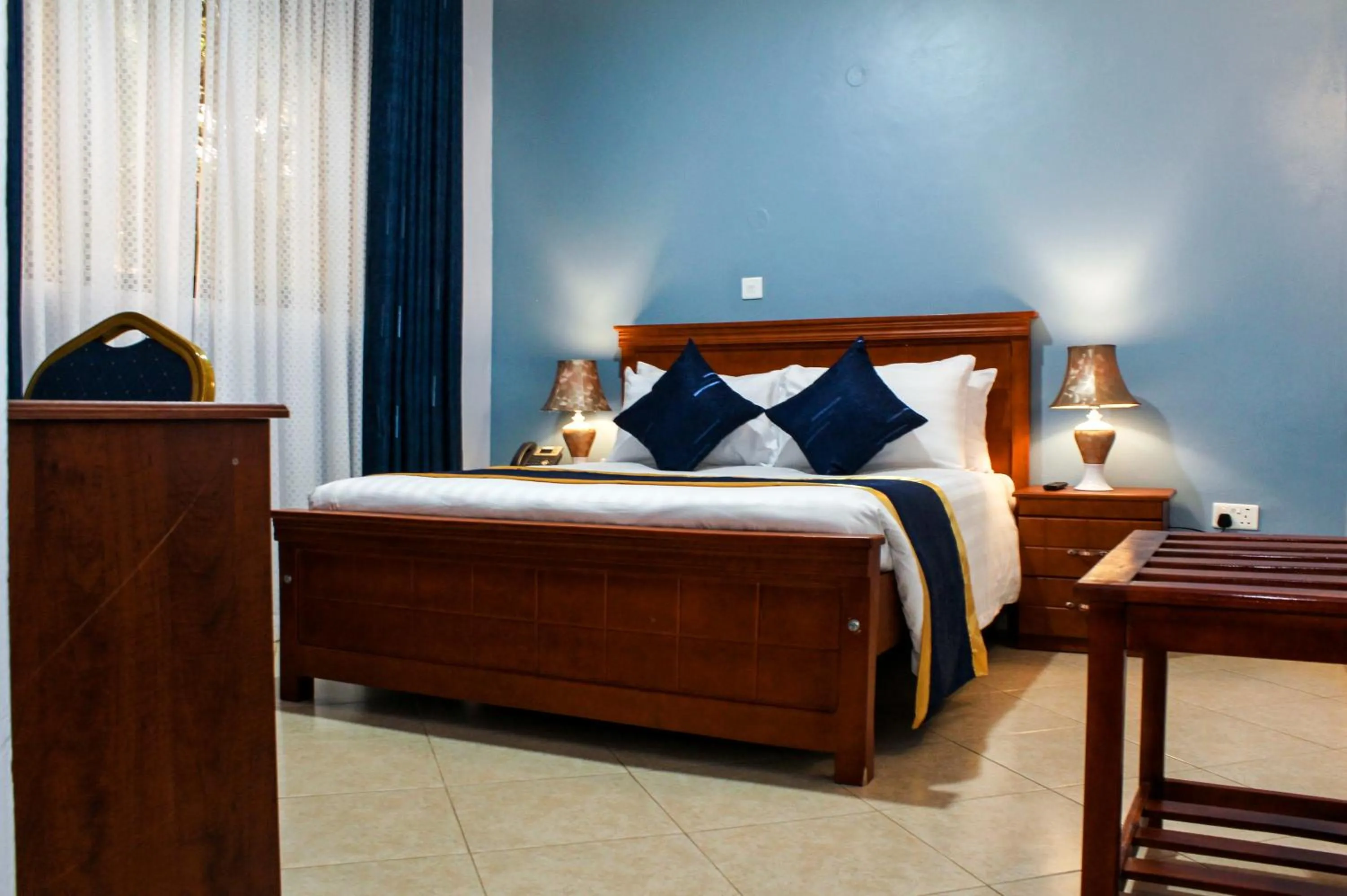 Bed in Excelsis Garden Hotels - Kampala