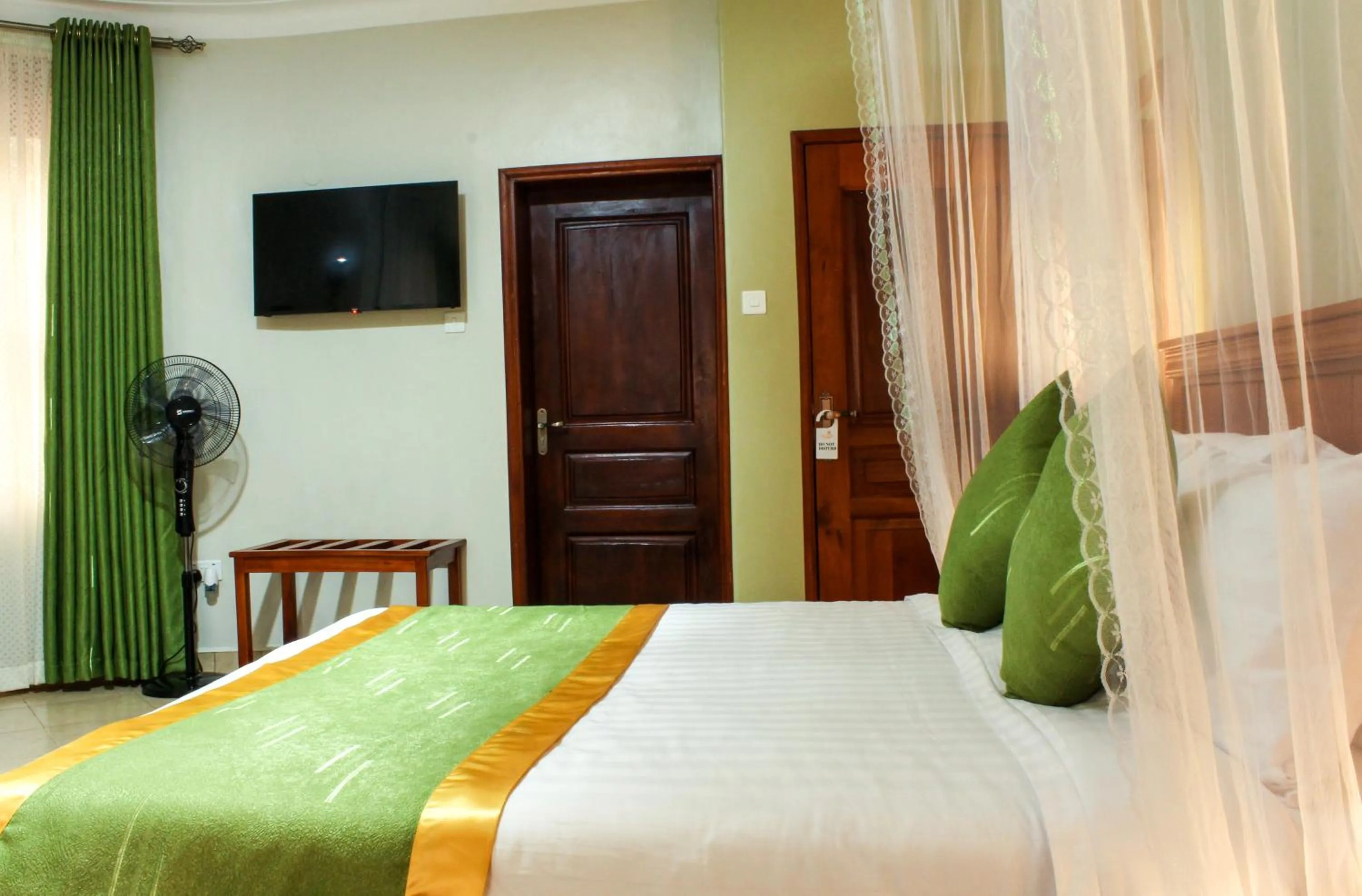 Bed in Excelsis Garden Hotels - Kampala