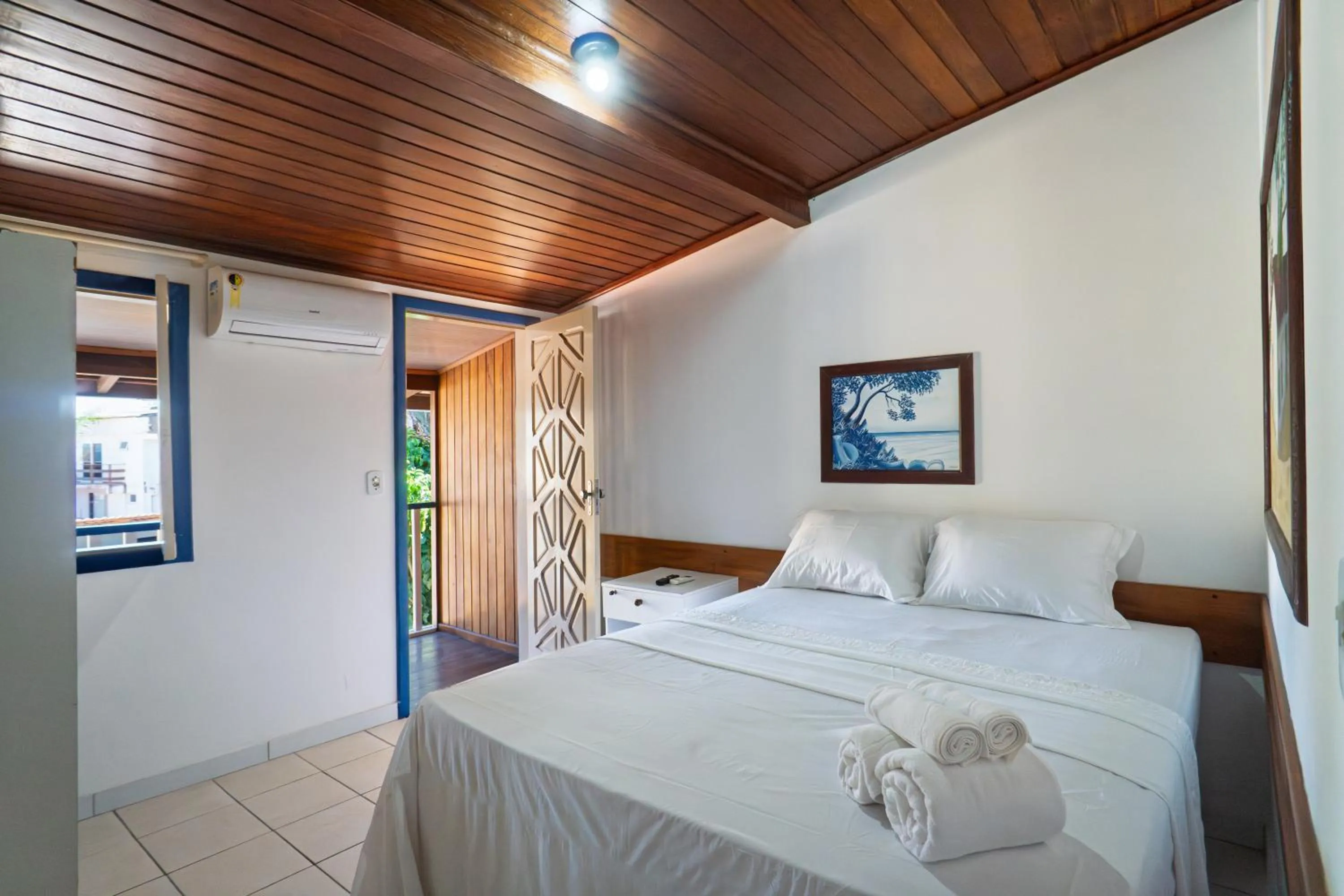 Bed in Brisa do Caitá Praia Hotel