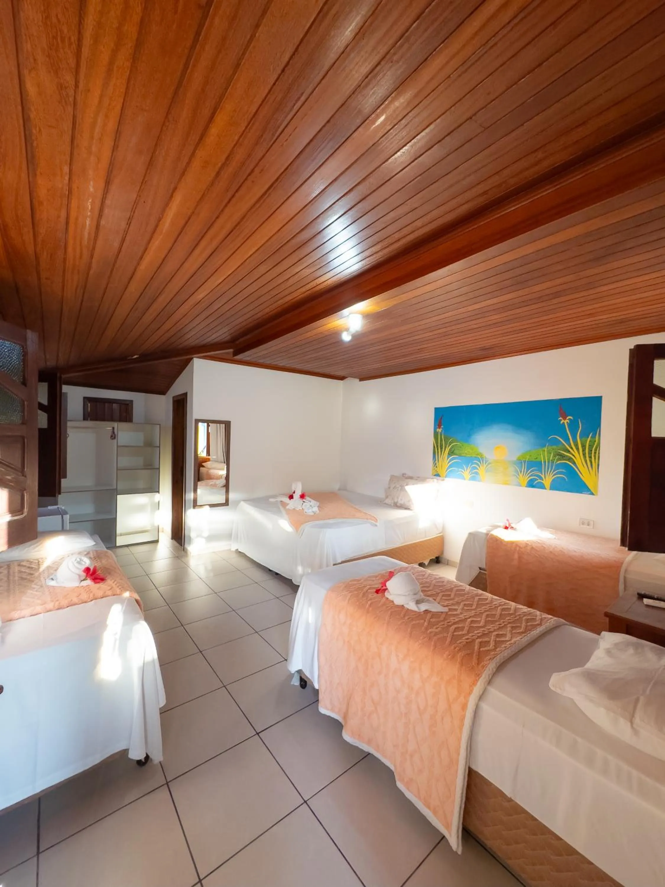 Bed in Brisa do Caitá Praia Hotel