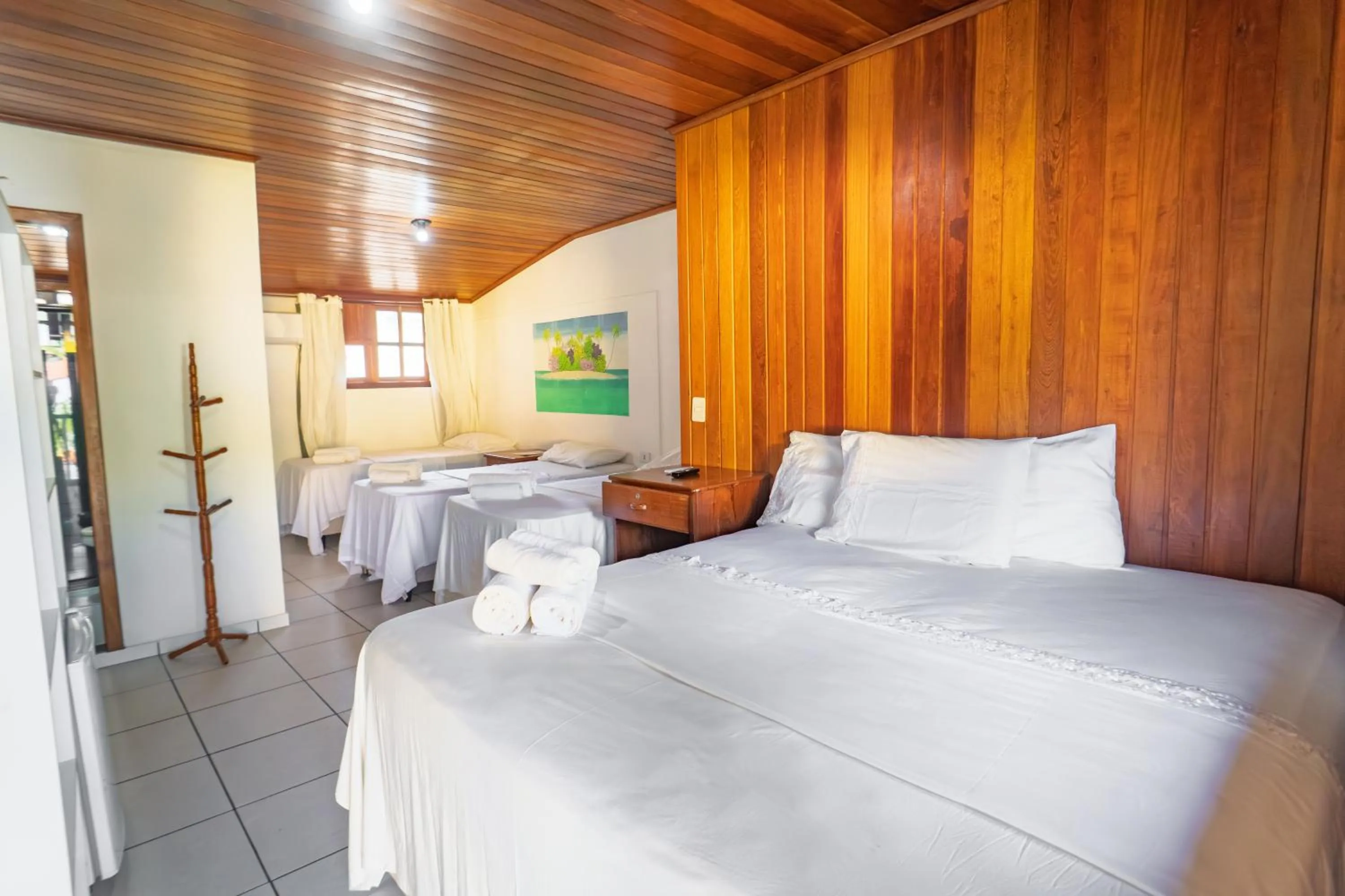 Bed in Brisa do Caitá Praia Hotel