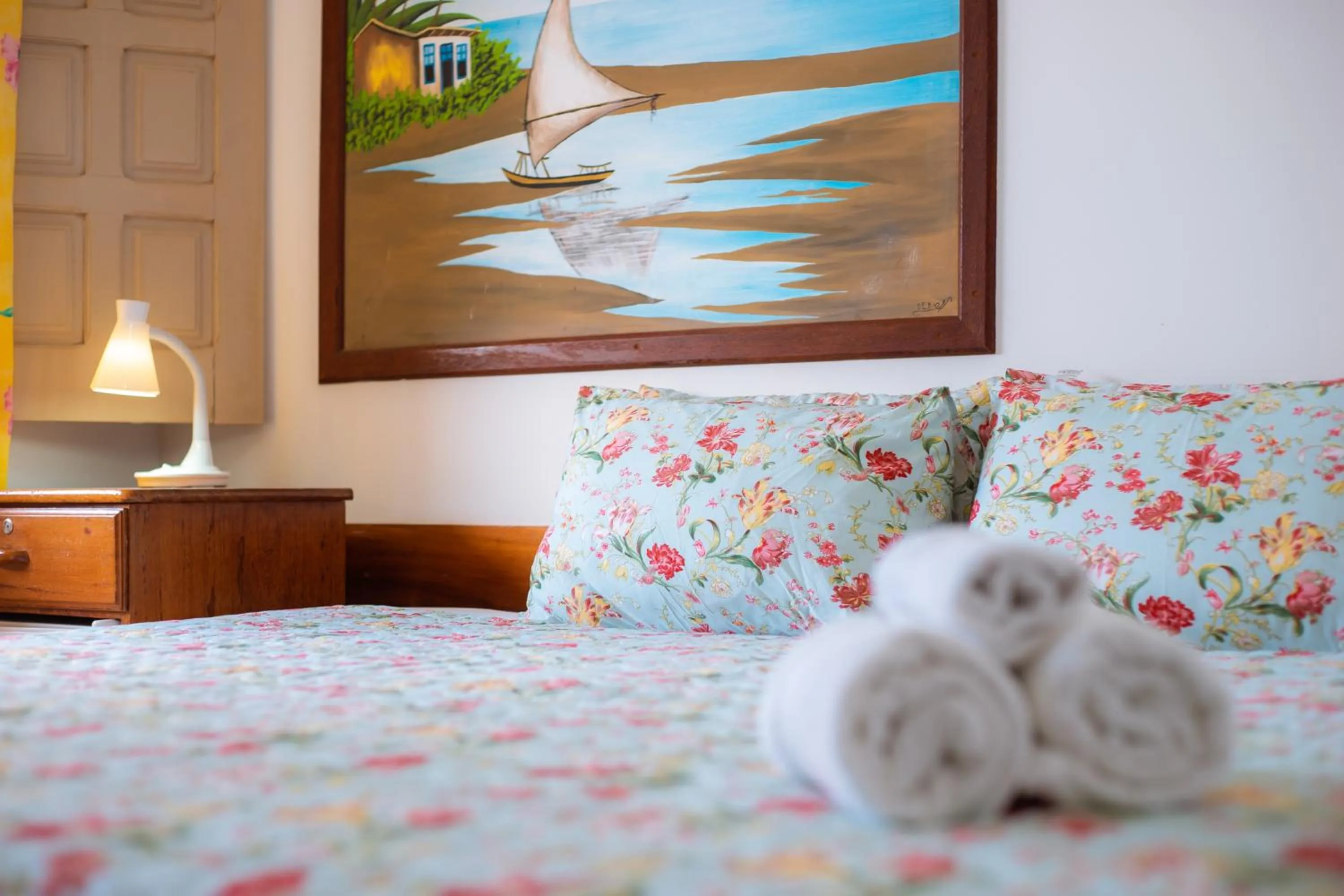 Bed in Brisa do Caitá Praia Hotel