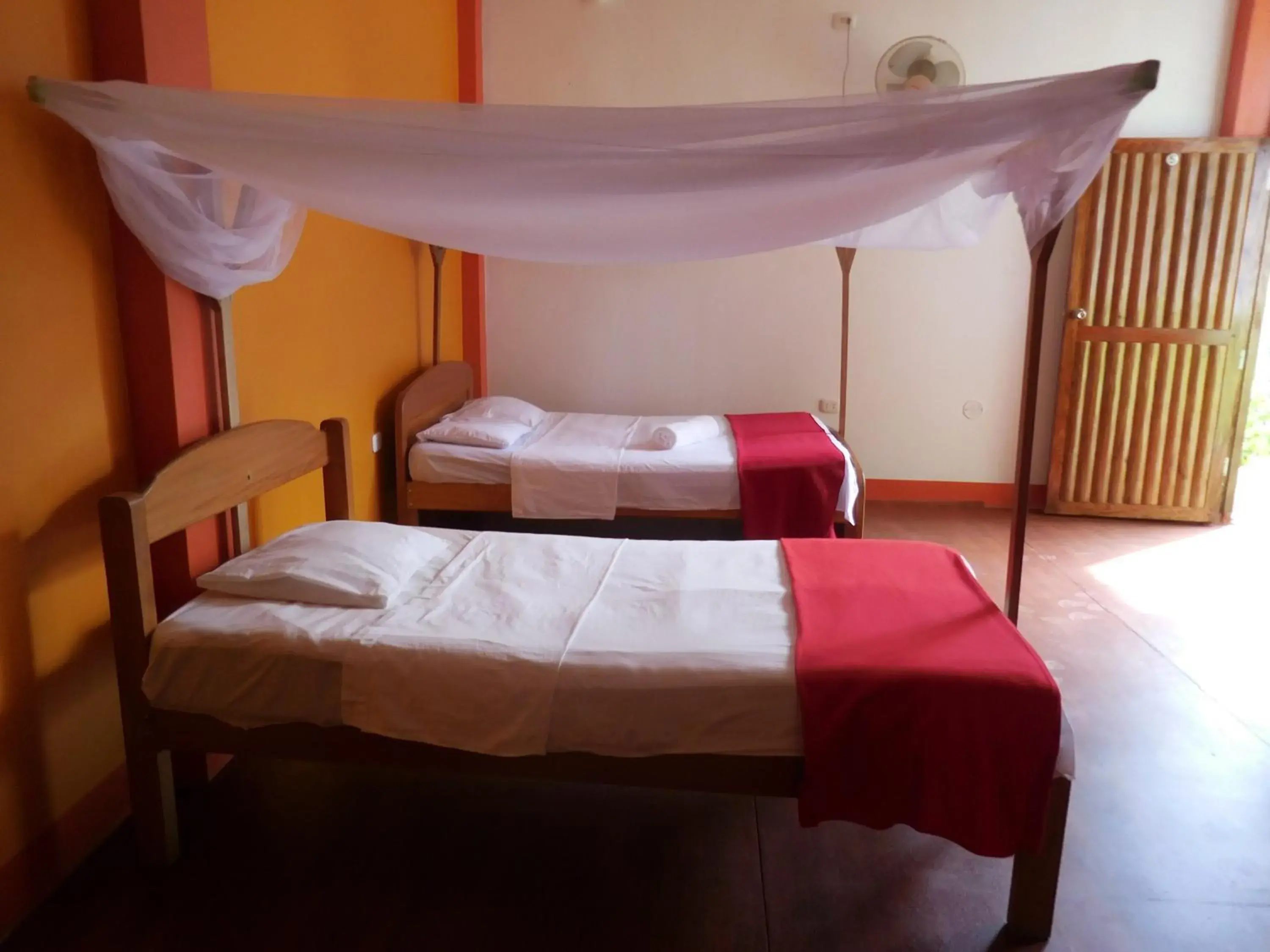 Twin Room with Private Bathroom in Tambopata Hostel Twin Room with Private Bathroom in Tambopata Hostel