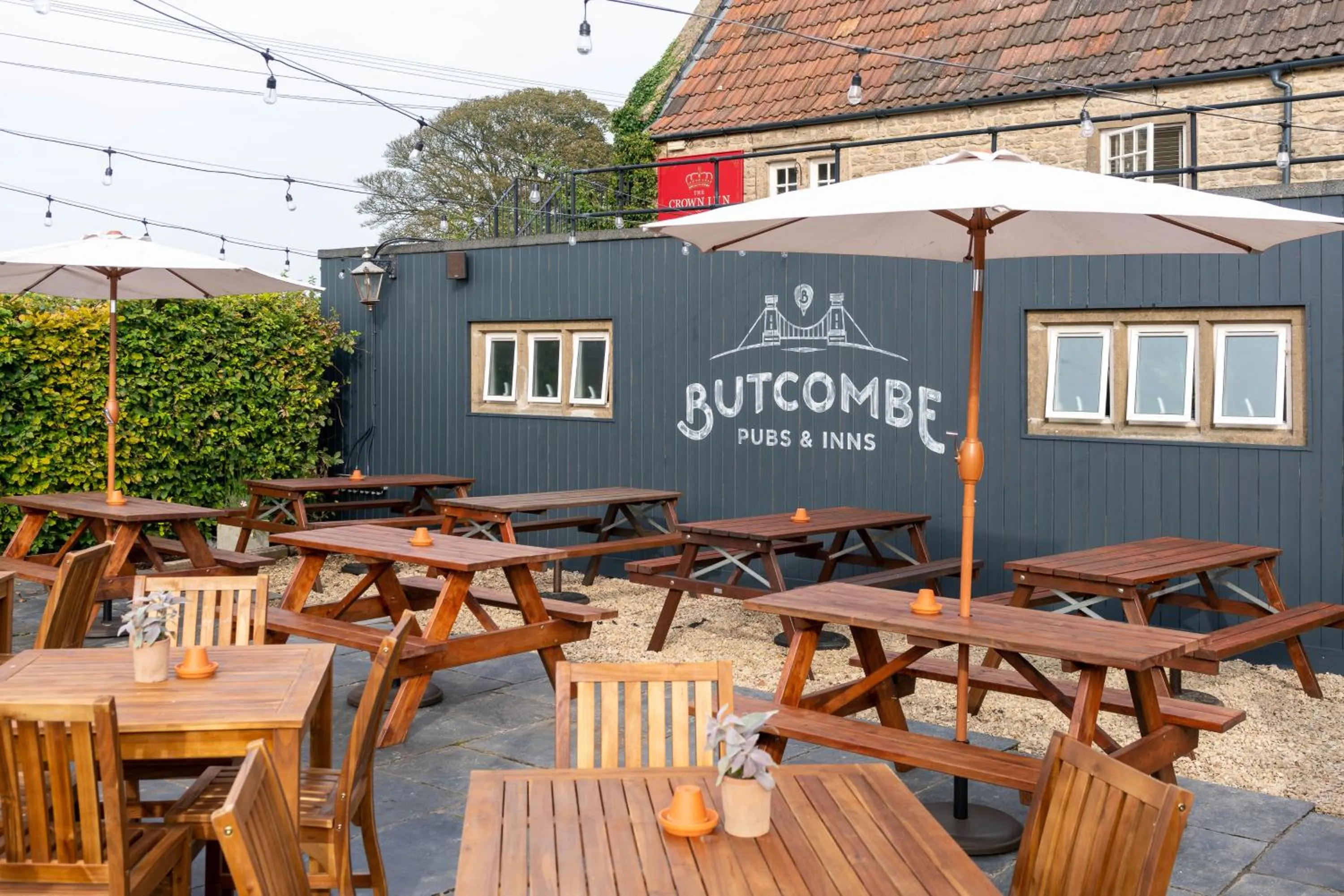 Garden in Crown Inn at Tolldown