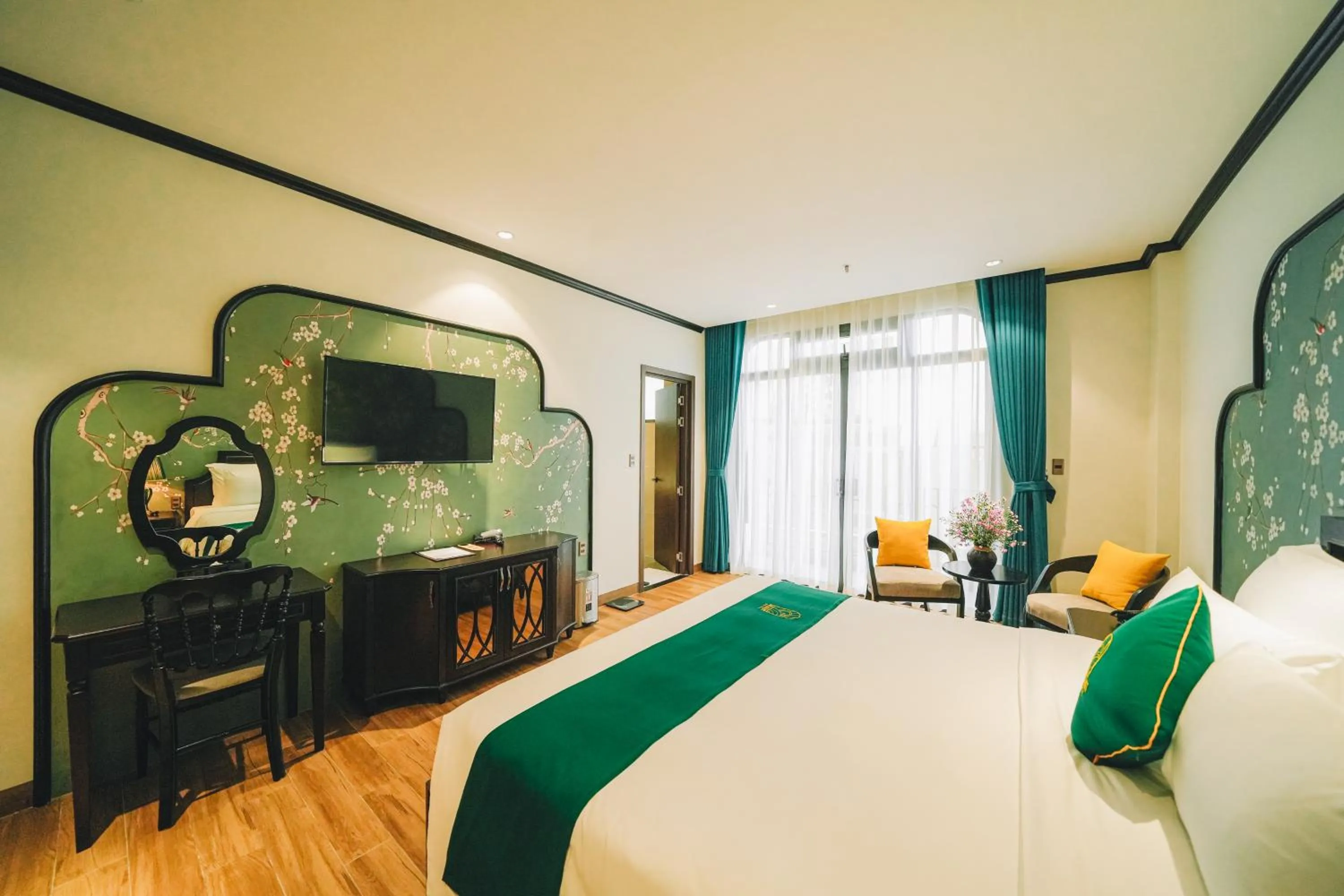 Property building, Bed in Goldient Boutique Hotel