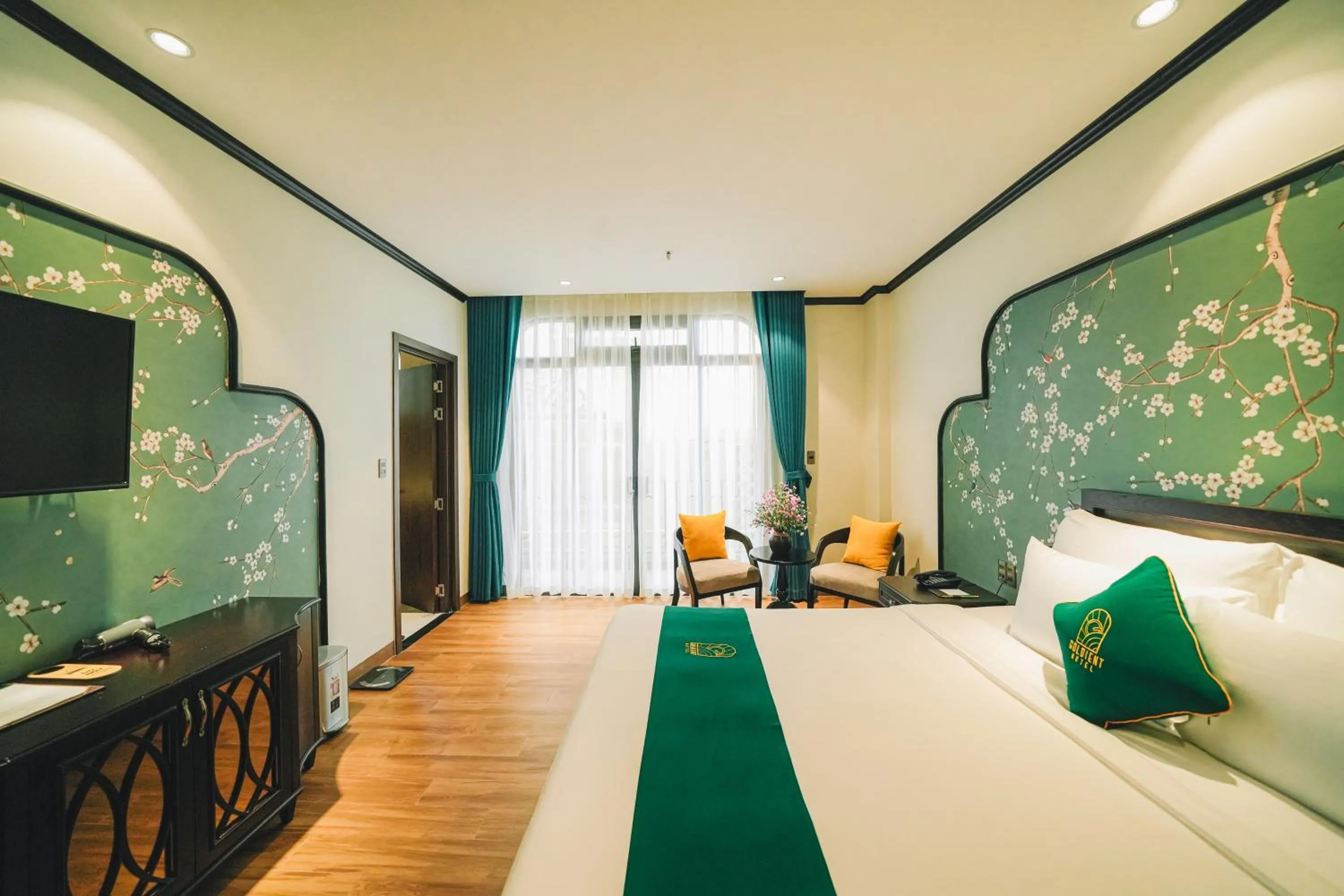 Property building, Bed in Goldient Boutique Hotel