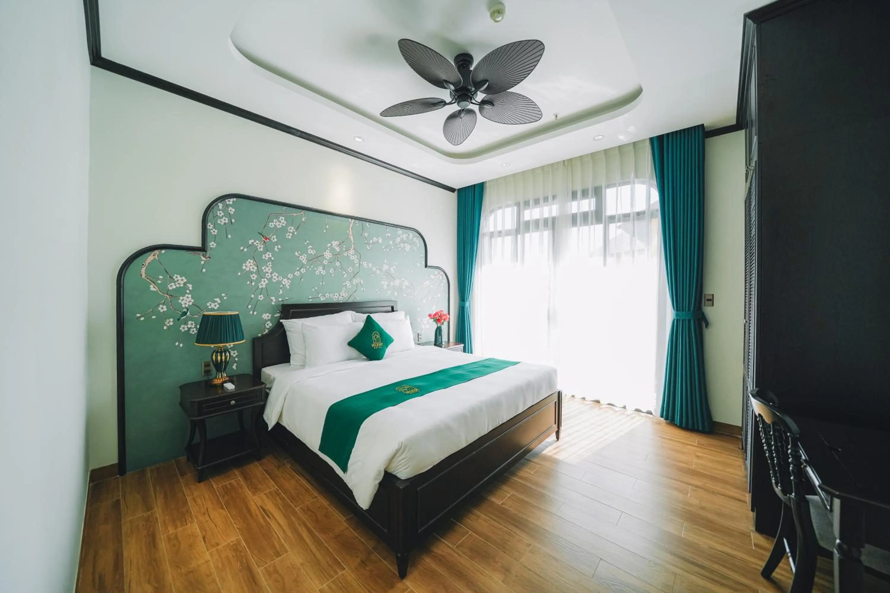 Bed in Goldient Boutique Hotel