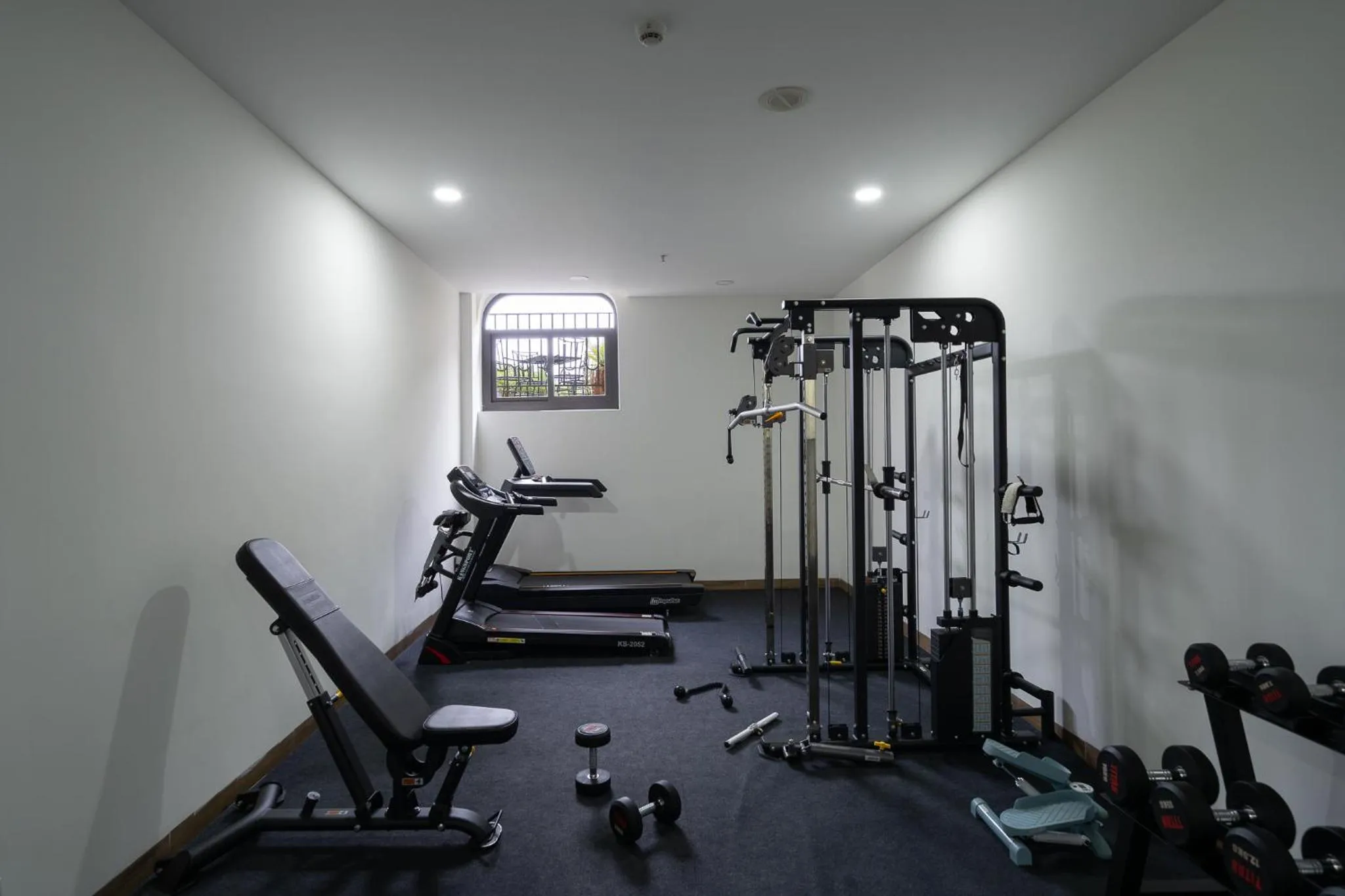 Fitness centre/facilities in Goldient Boutique Hotel
