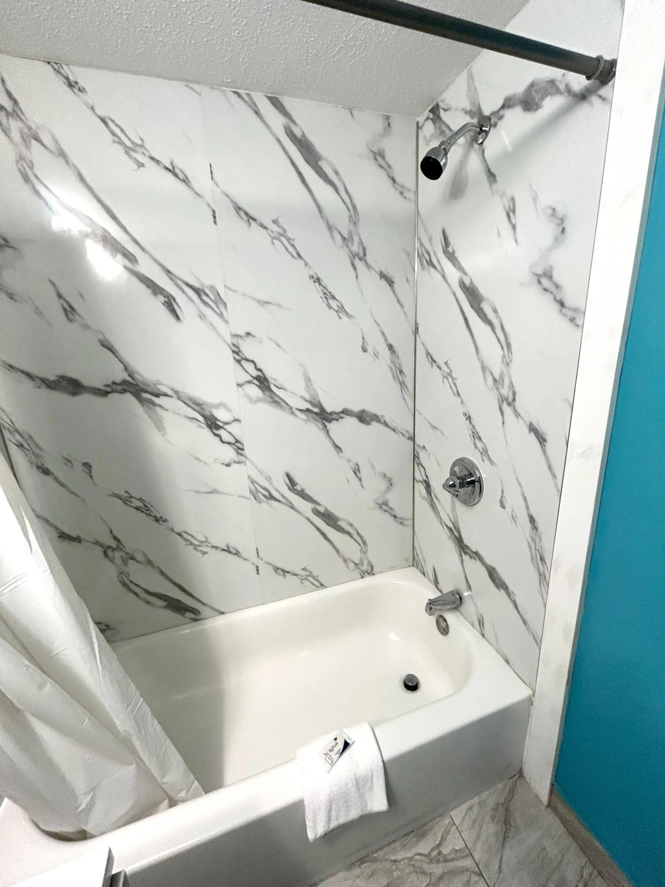 Bath in The Villager Motel