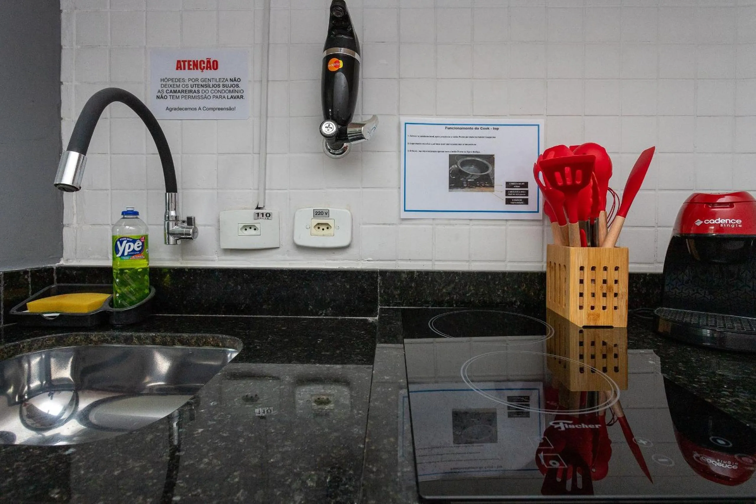 Kitchen or kitchenette in Impecável c/ Garagem prox metrô hospitais e mto +!