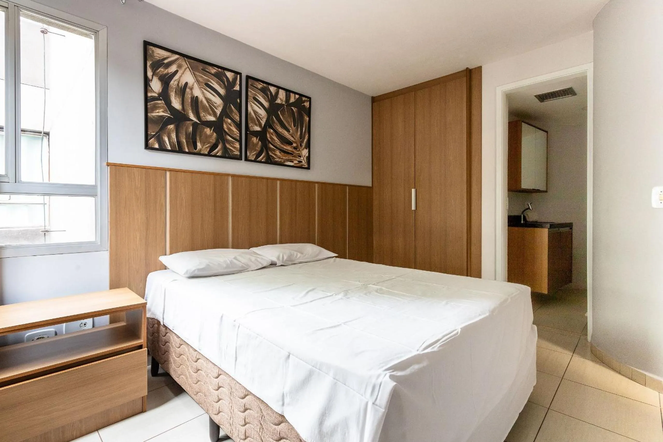 Bedroom, Bed in Impecável c/ Garagem prox metrô hospitais e mto +!