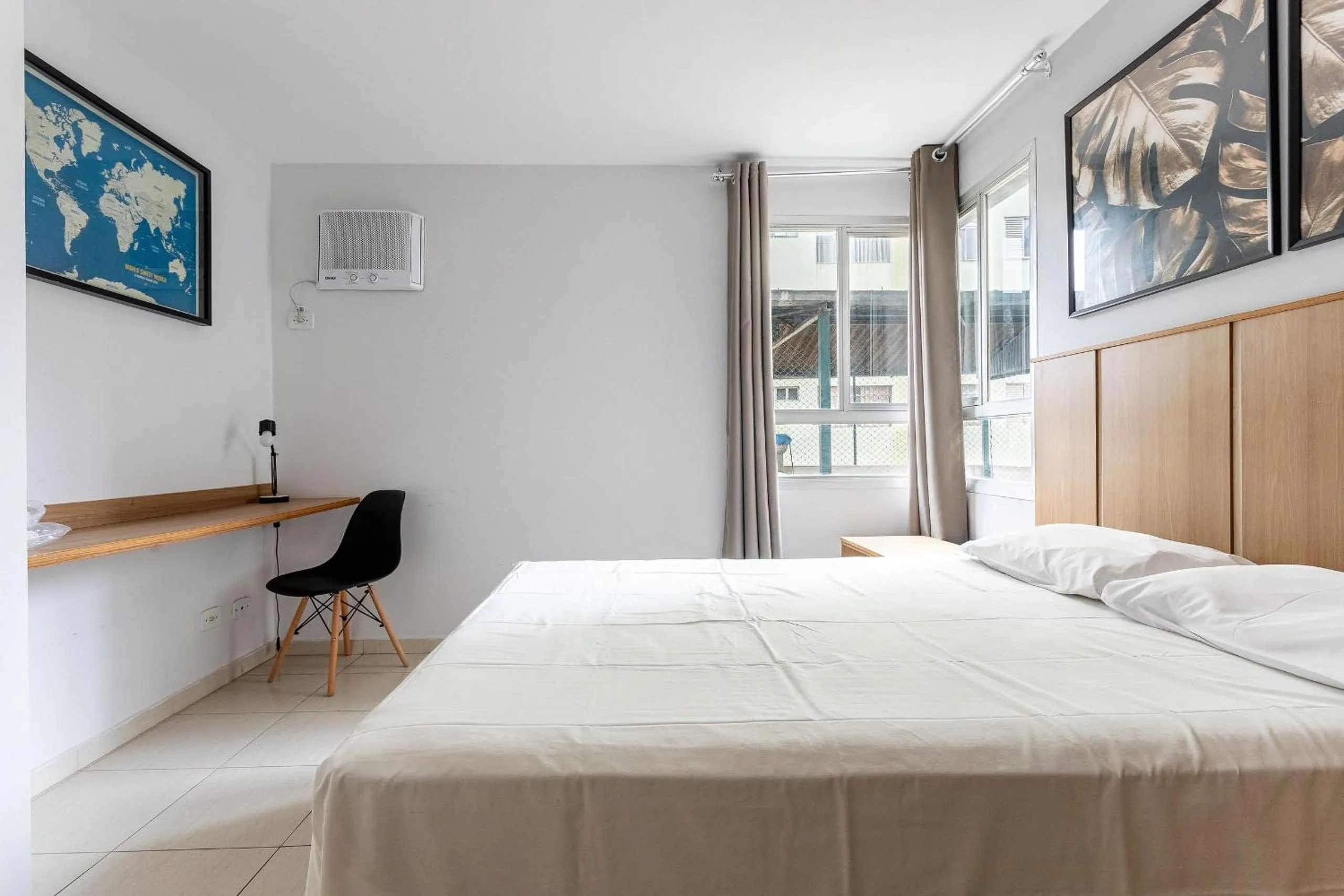 Bedroom, Bed in Impecável c/ Garagem prox metrô hospitais e mto +!