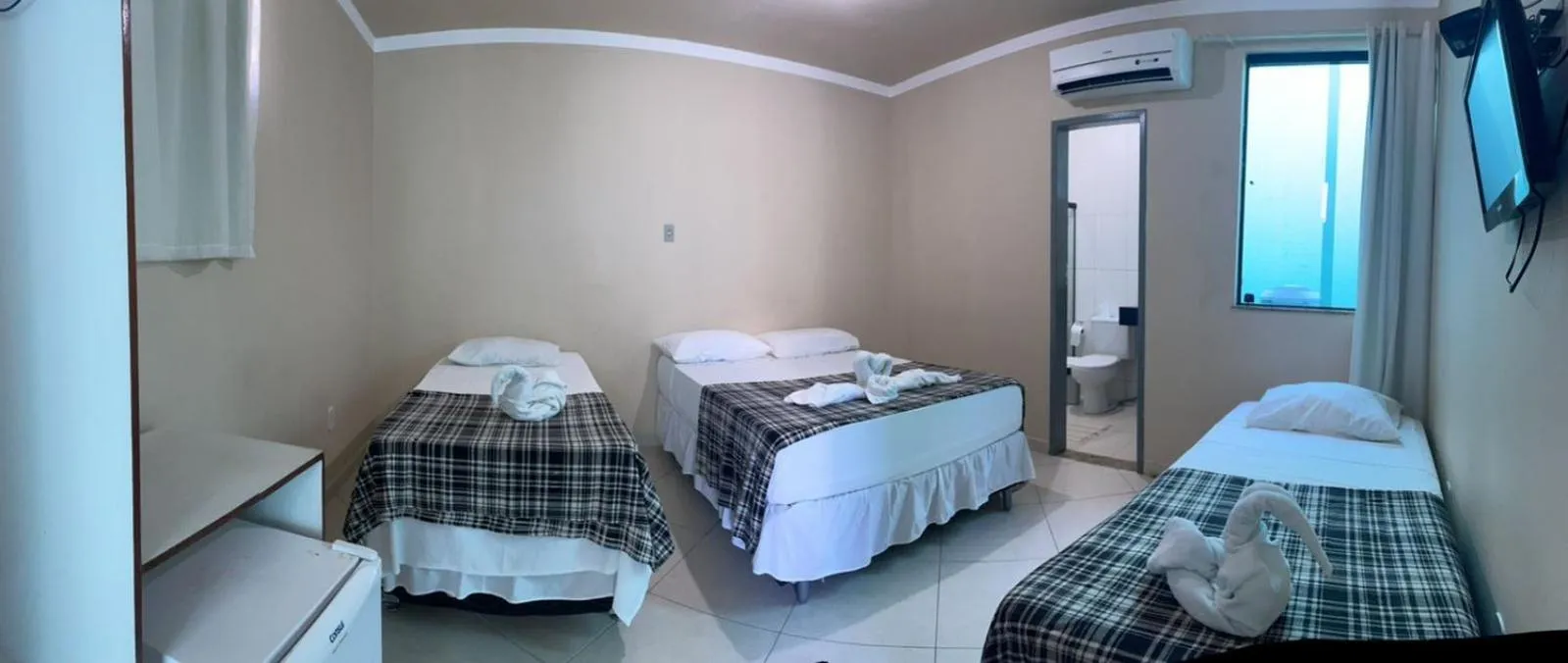 Bedroom, Bed in Pousada Santa Fé