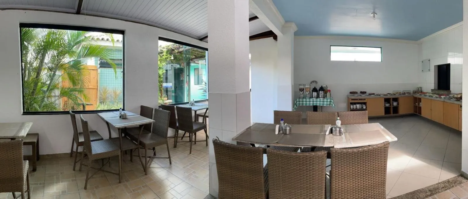 Dining area in Pousada Santa Fé