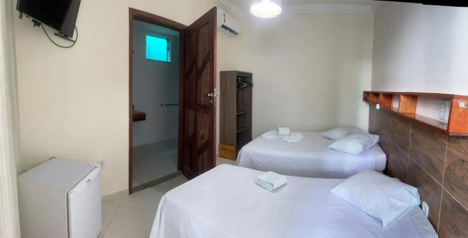 Bedroom, Bed in Pousada Santa Fé