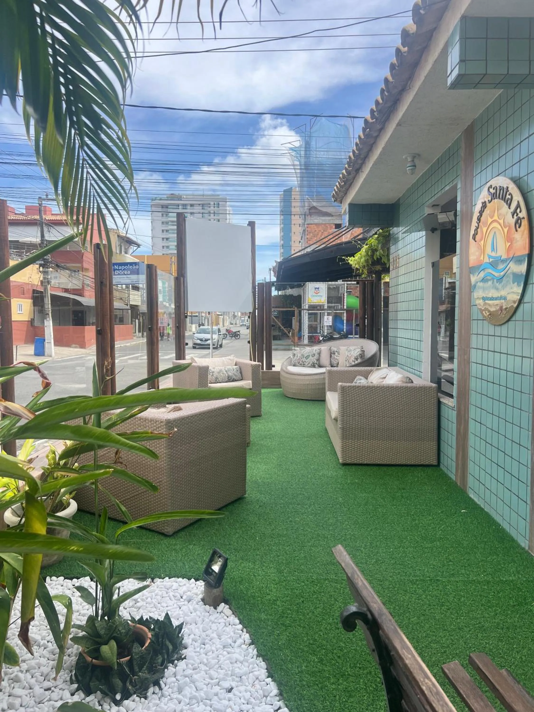 Garden in Pousada Santa Fé