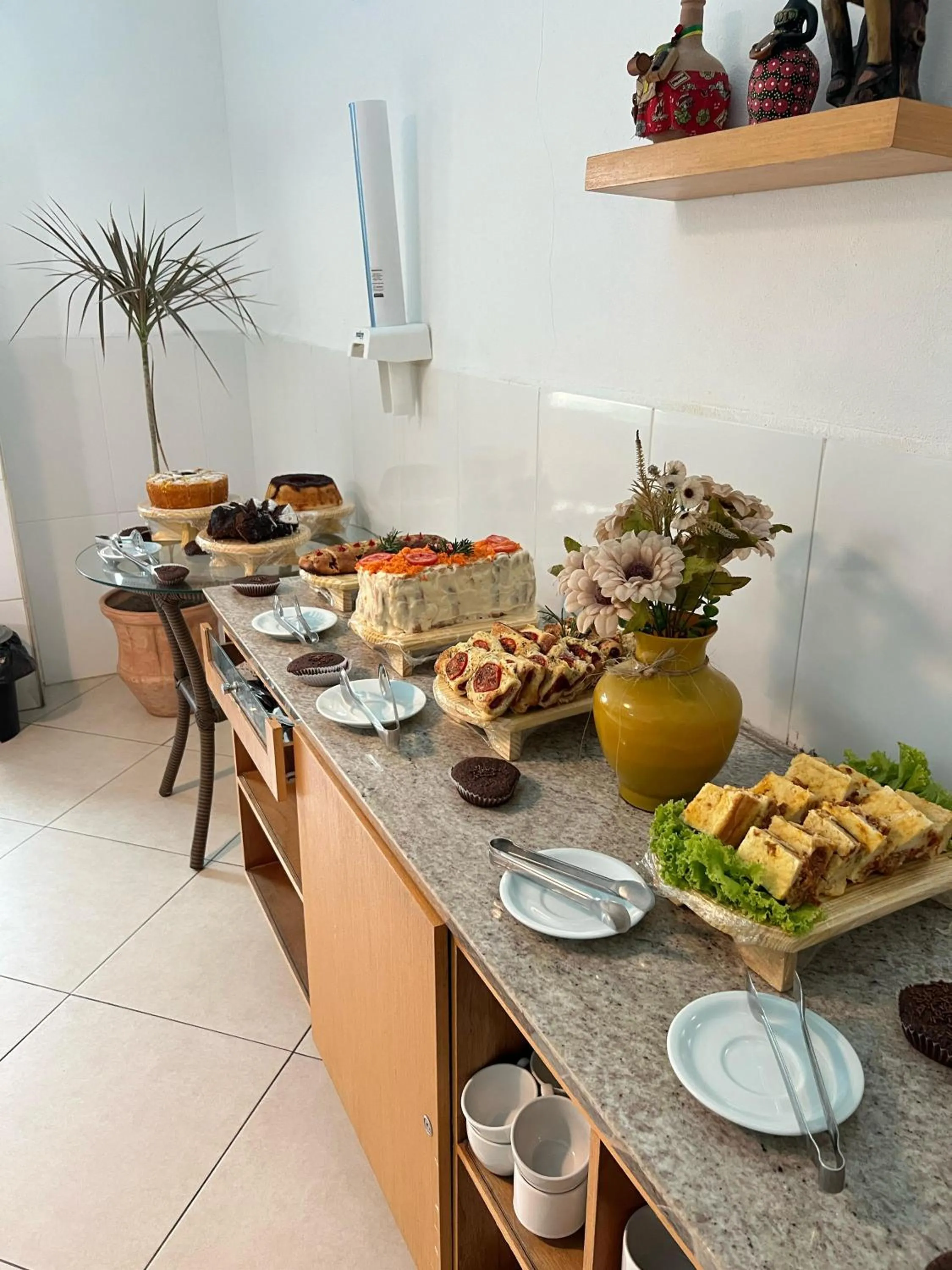 Breakfast in Pousada Santa Fé