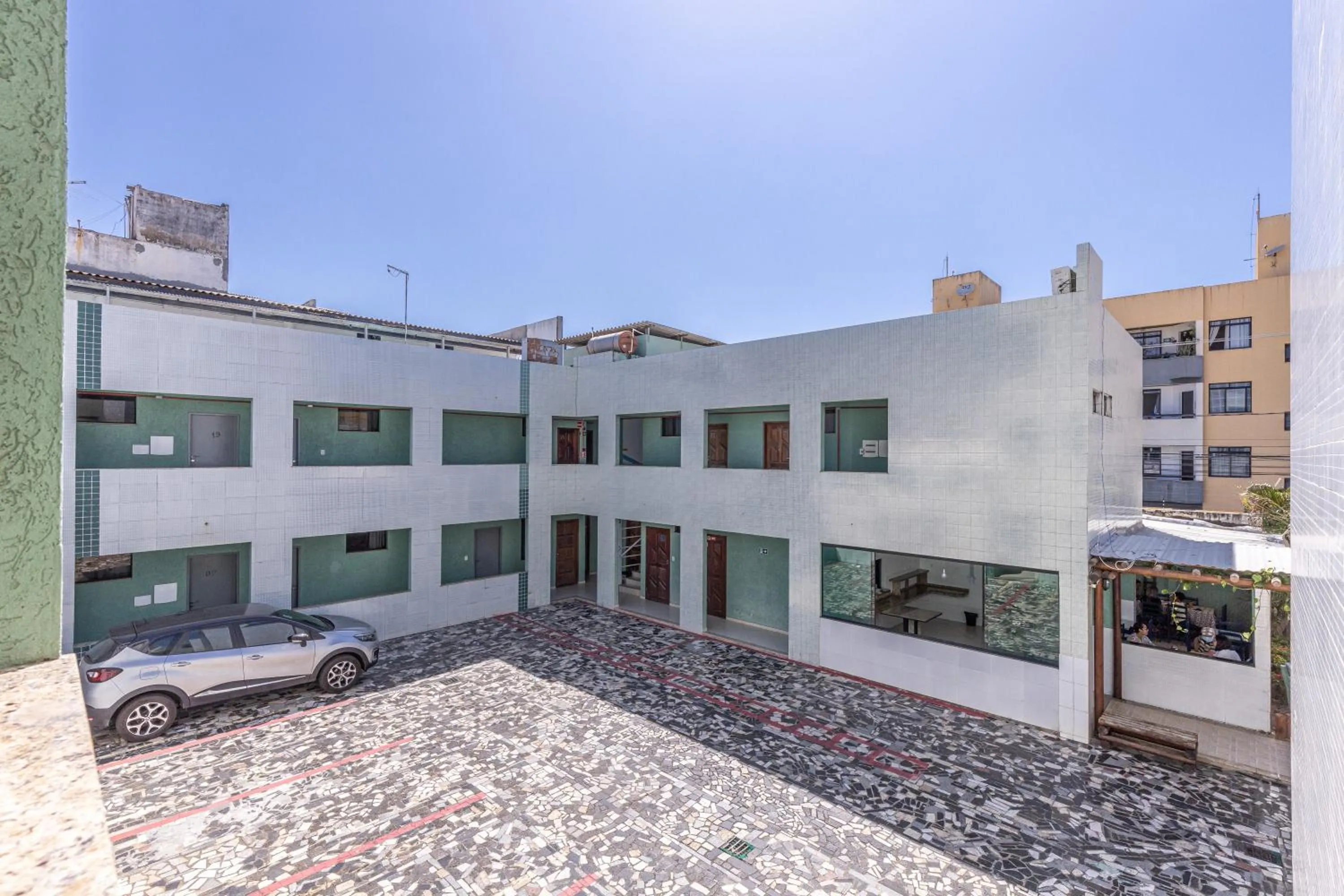 Parking in Pousada Santa Fé