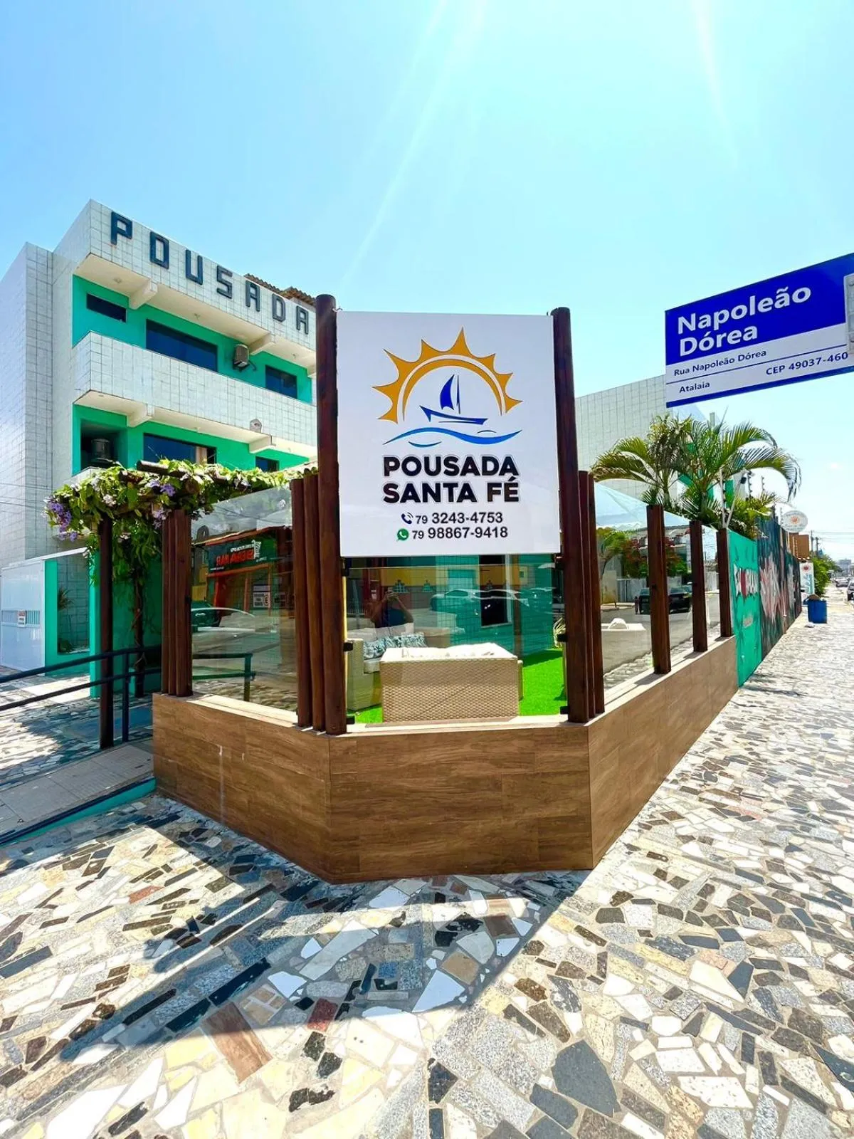 Property building in Pousada Santa Fé