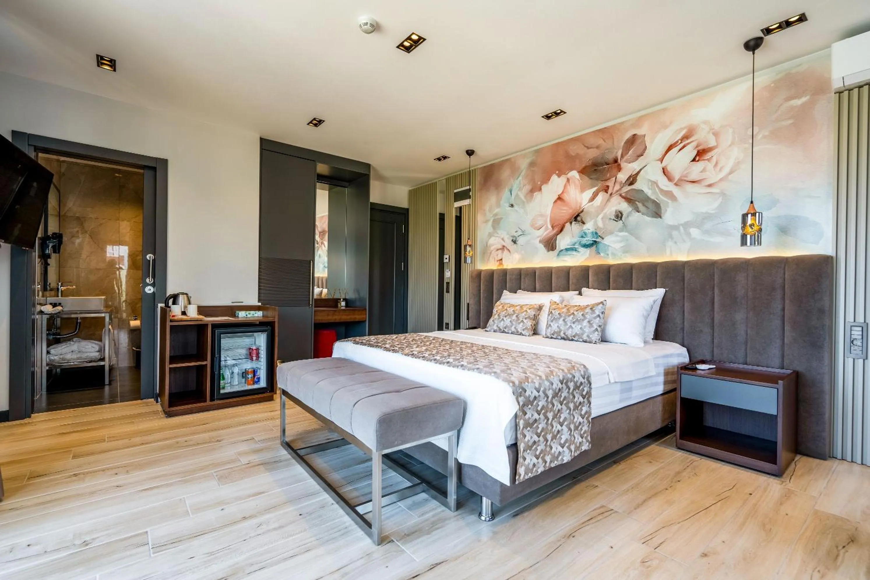 Bed in La Miel Şile