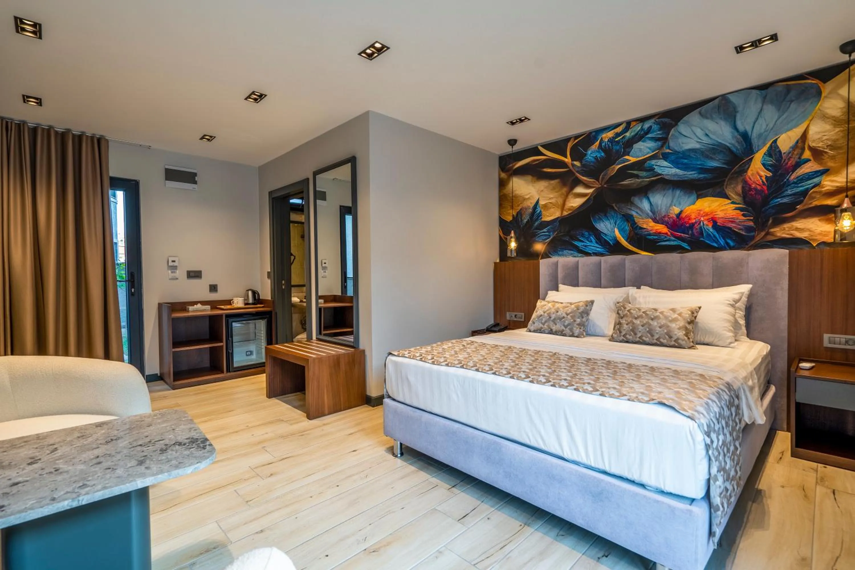 Photo of the whole room, Bed in La Miel Şile