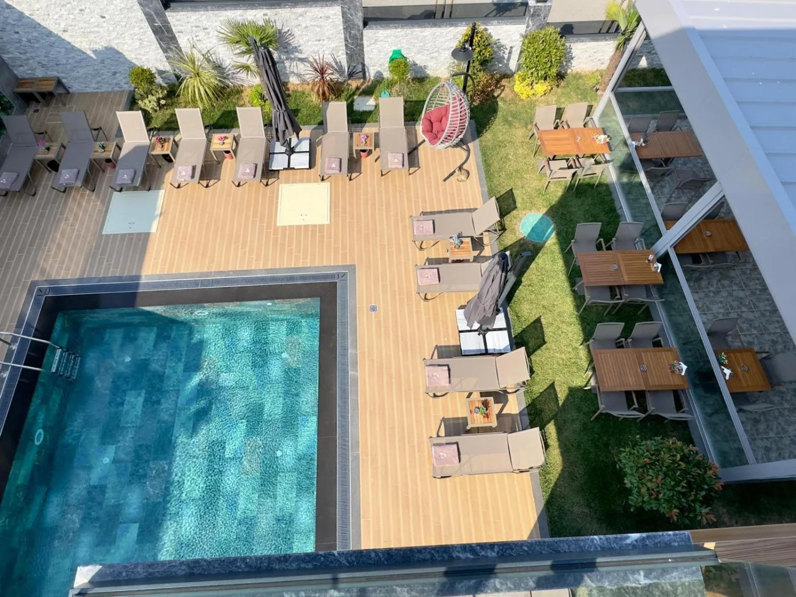 Bird's eye view in La Miel Şile