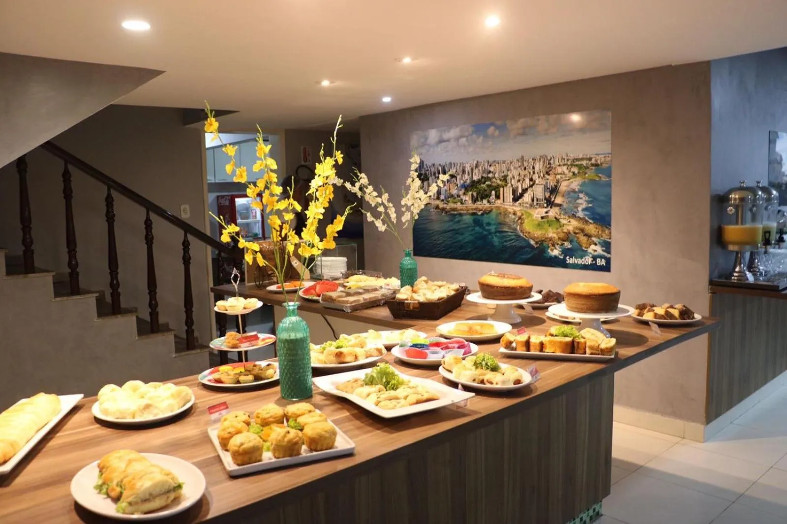Buffet breakfast in Onix Hotel Praia de Piata