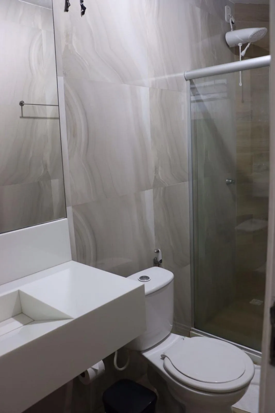 Bathroom in Onix Hotel Praia de Piata