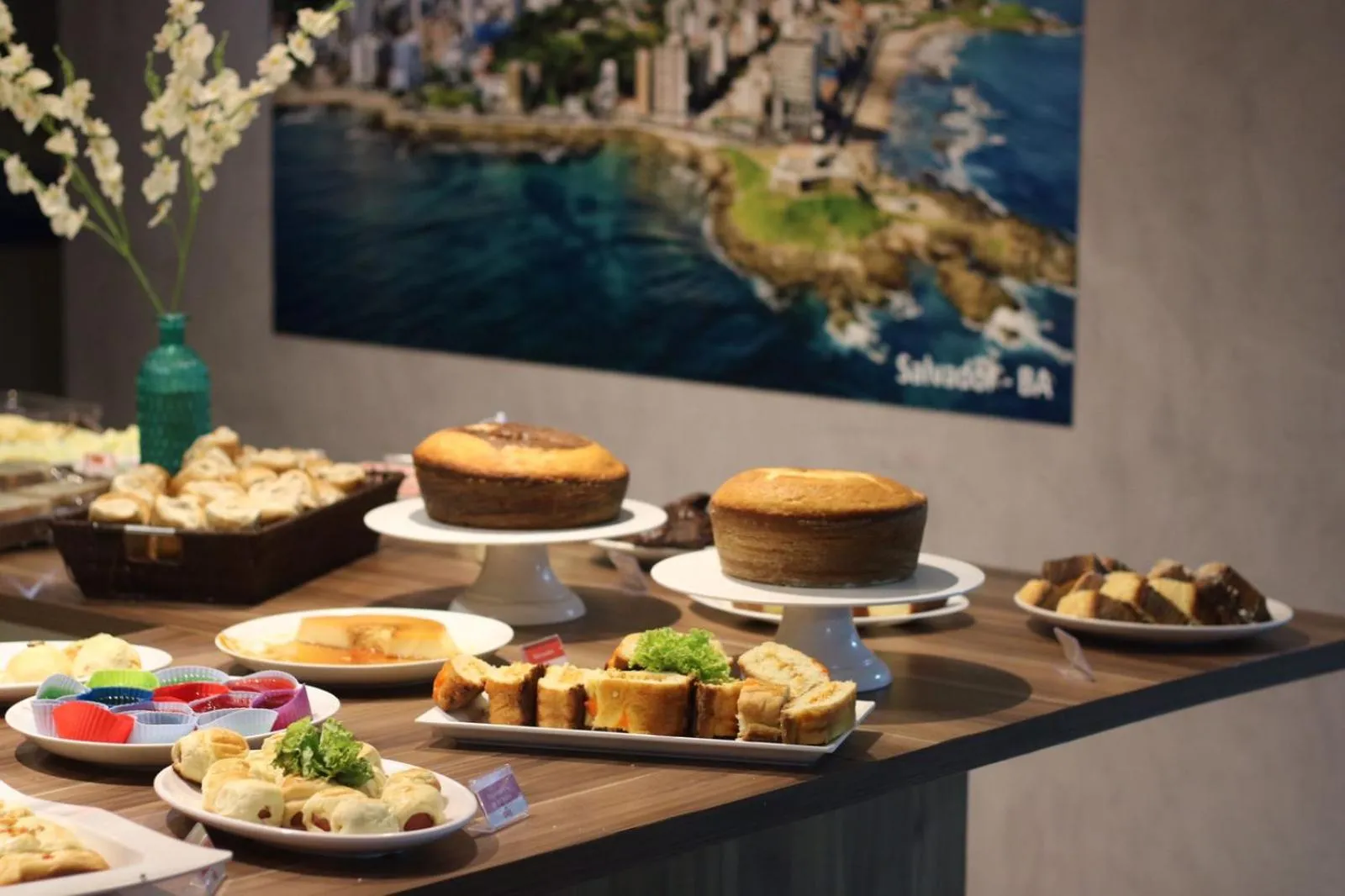 Buffet breakfast in Onix Hotel Praia de Piata