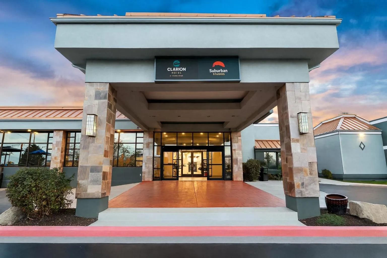 Property building in Suburban Studios Salt Lake City Airport