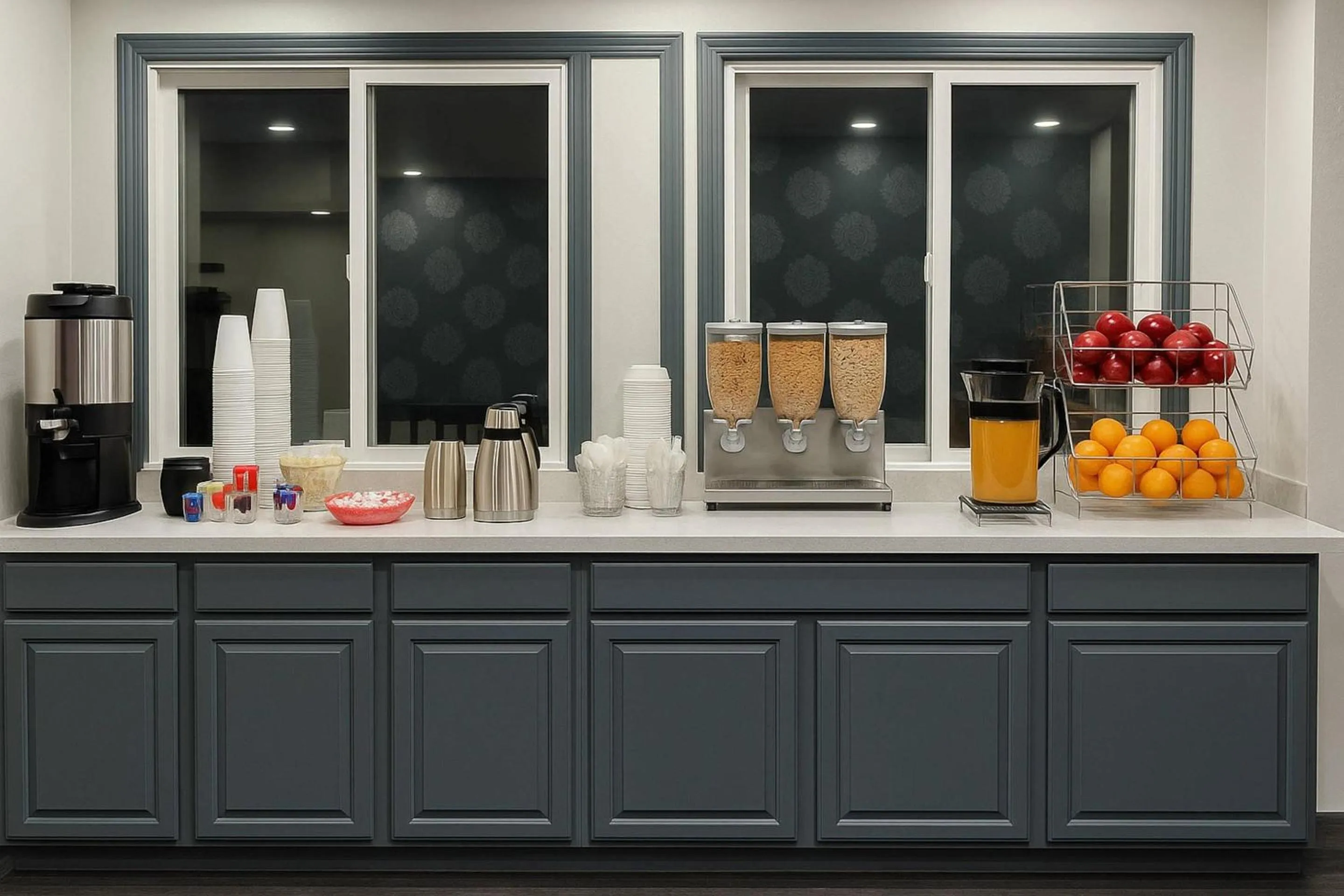 Breakfast in Suburban Studios Salt Lake City Airport