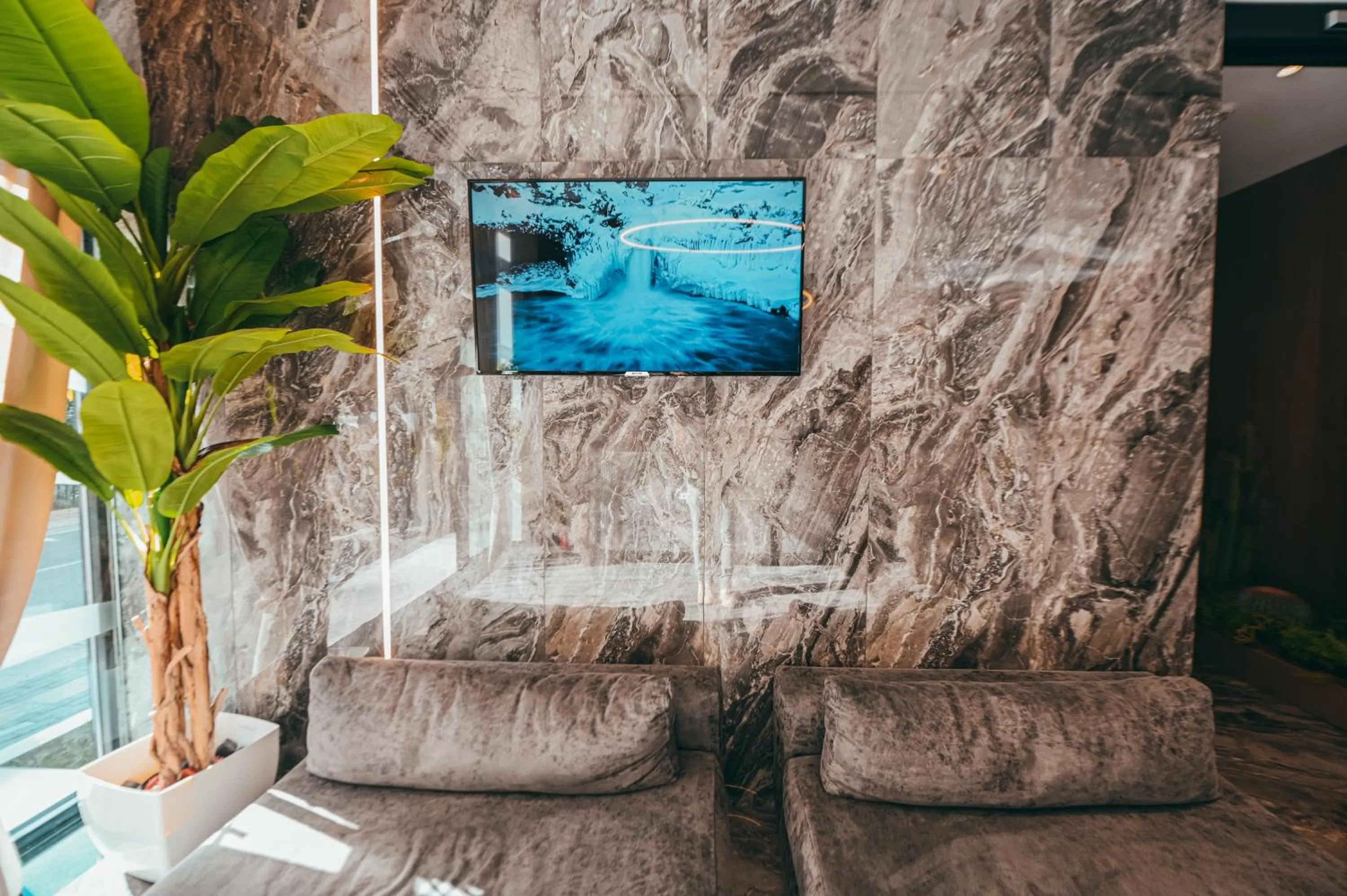 Seating area in La Onda Hotel Durres