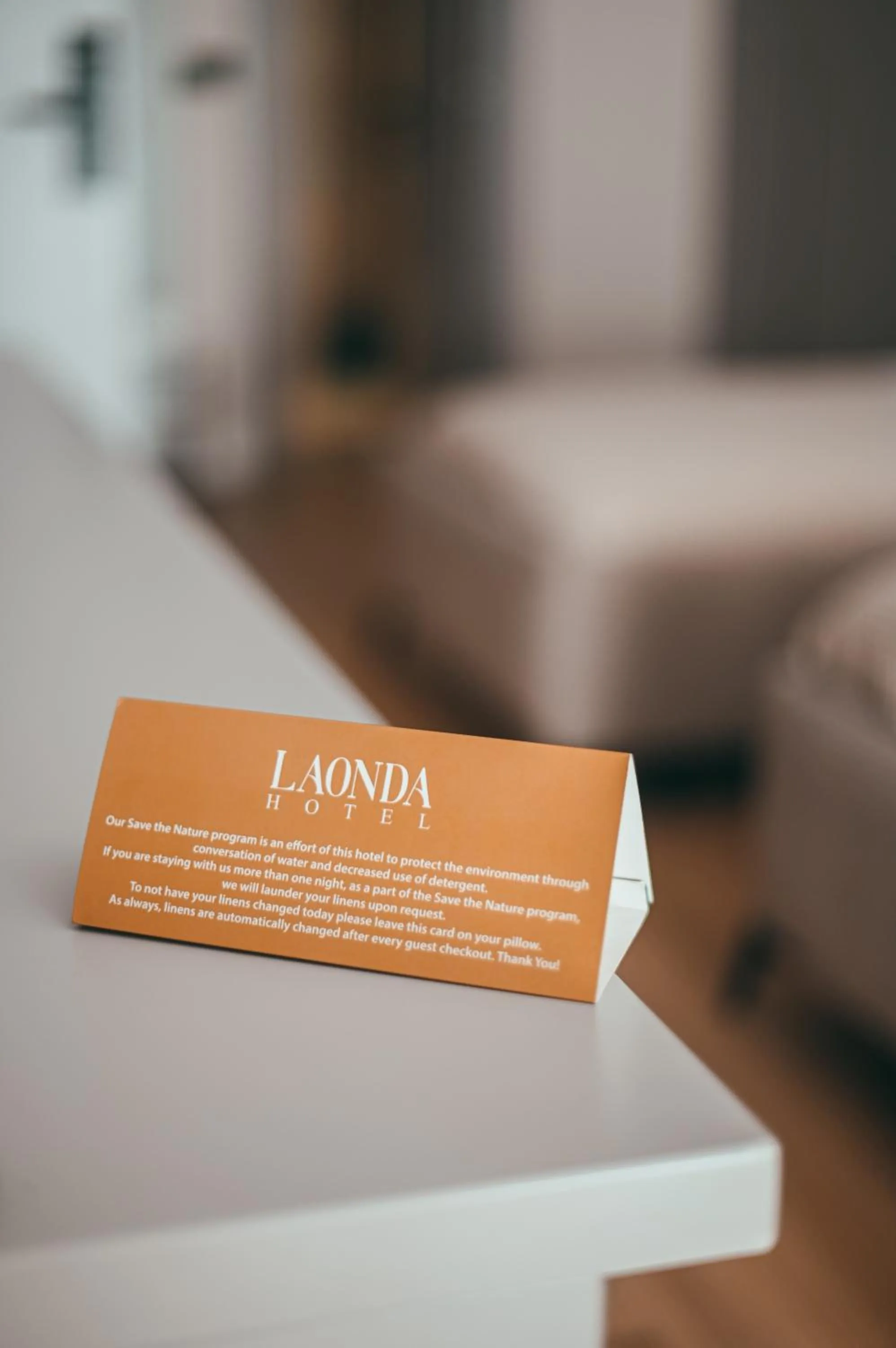 Logo/Certificate/Sign in La Onda Hotel Durres