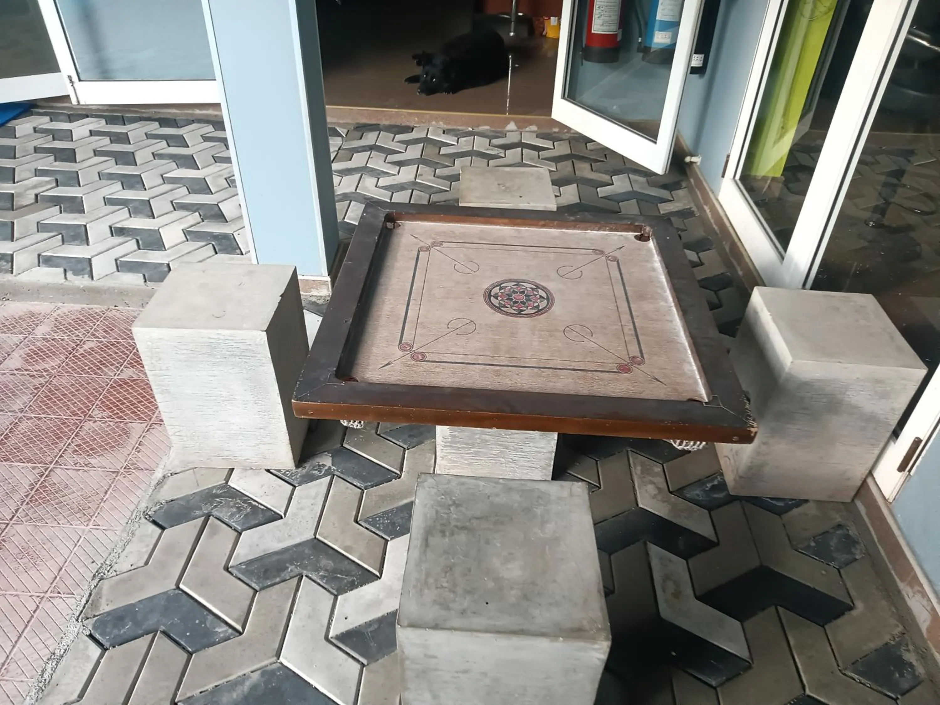 Patio in Palms Villa