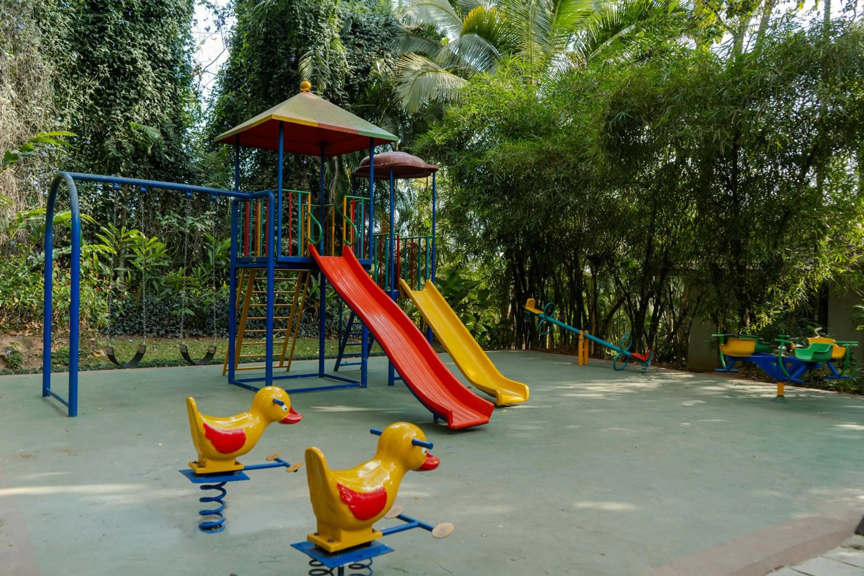 Children play ground in Willow Resorts Wayanad